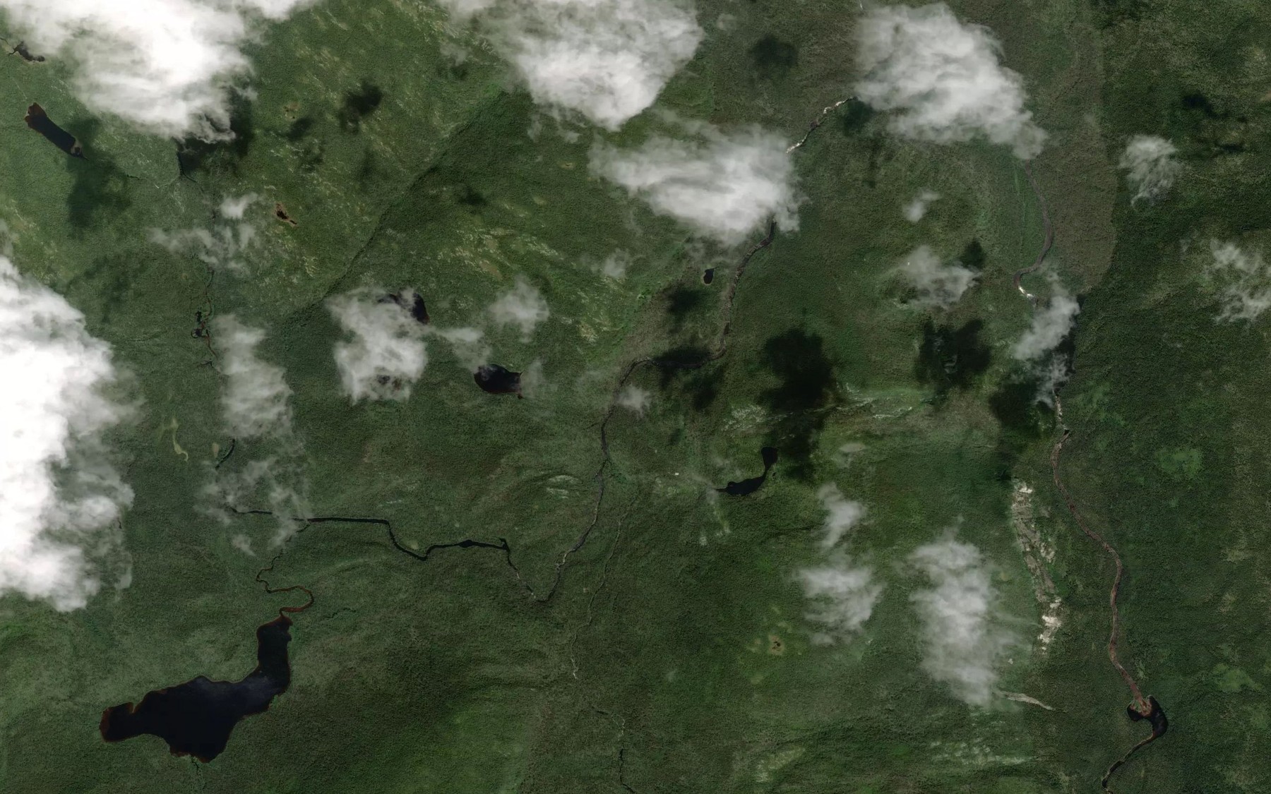 Satellite map of the Riviere J'Y-Vois-le-Nord