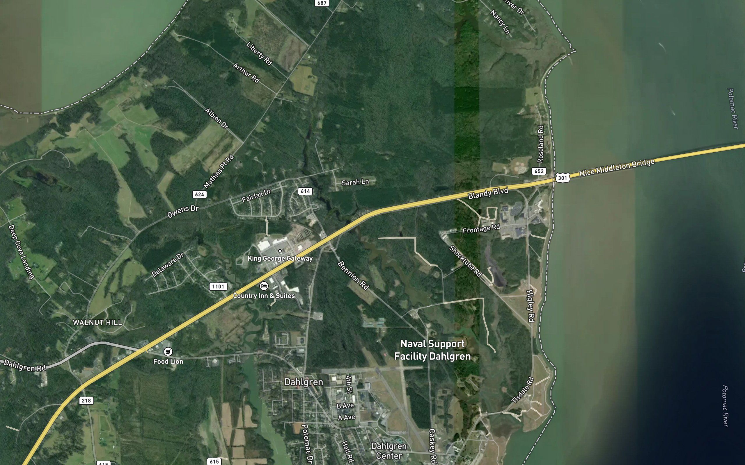 United States Naval Proving Grounds Pond