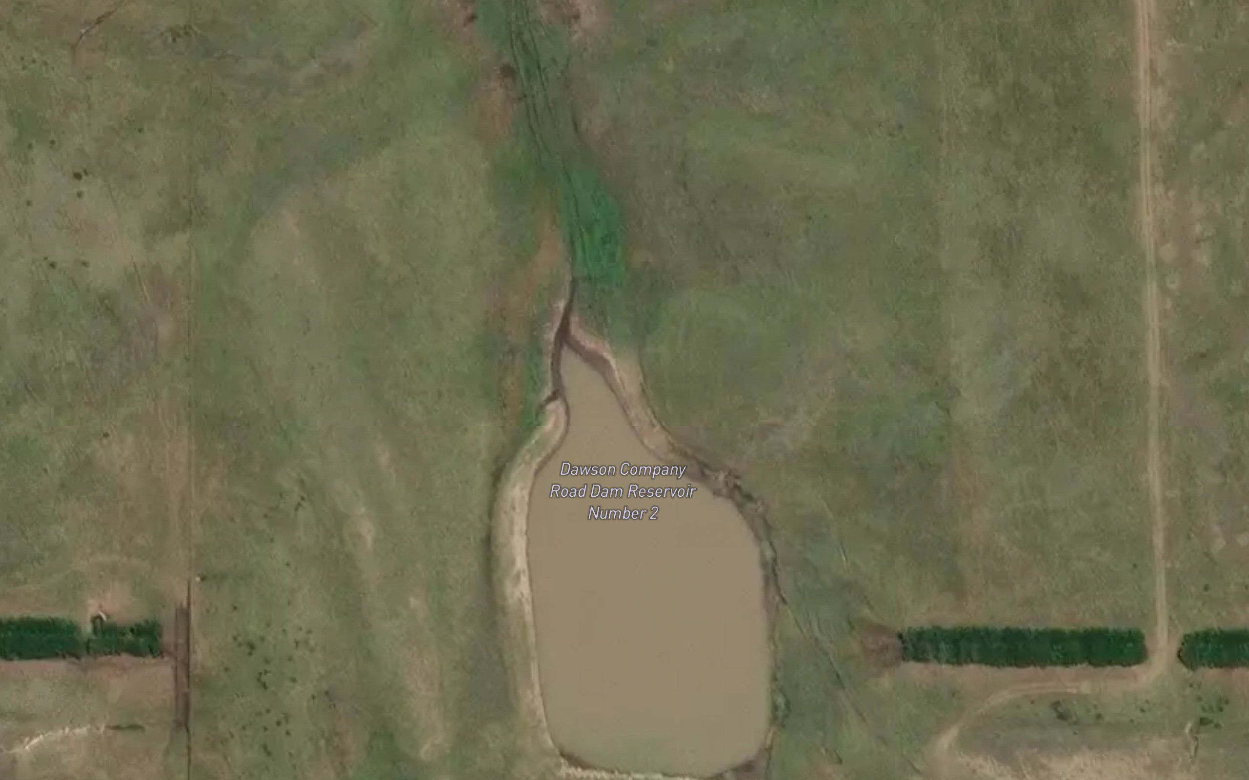 Dawson Company Road Dam Reservoir Number 2