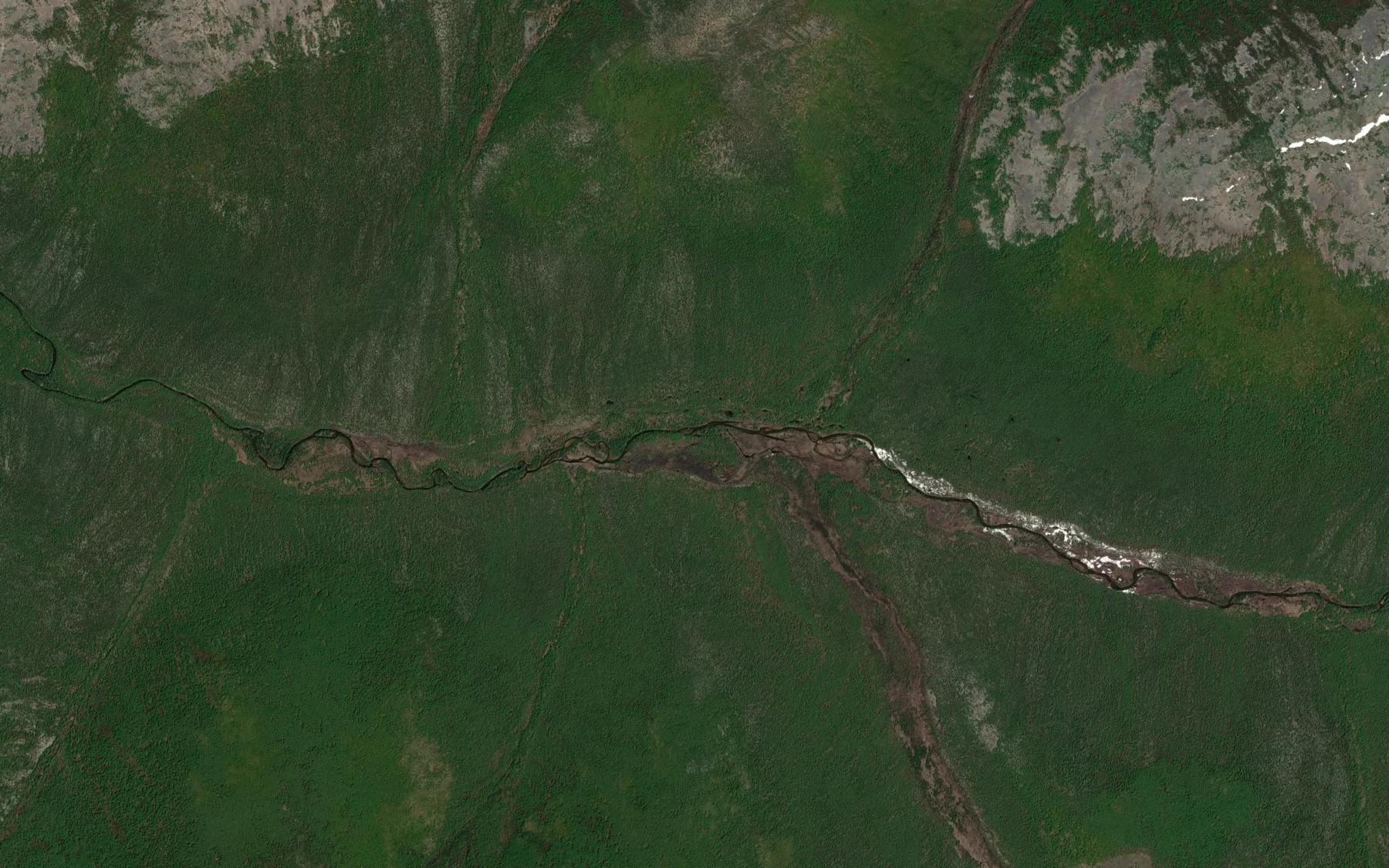 Satellite map of the Gremuchiy
