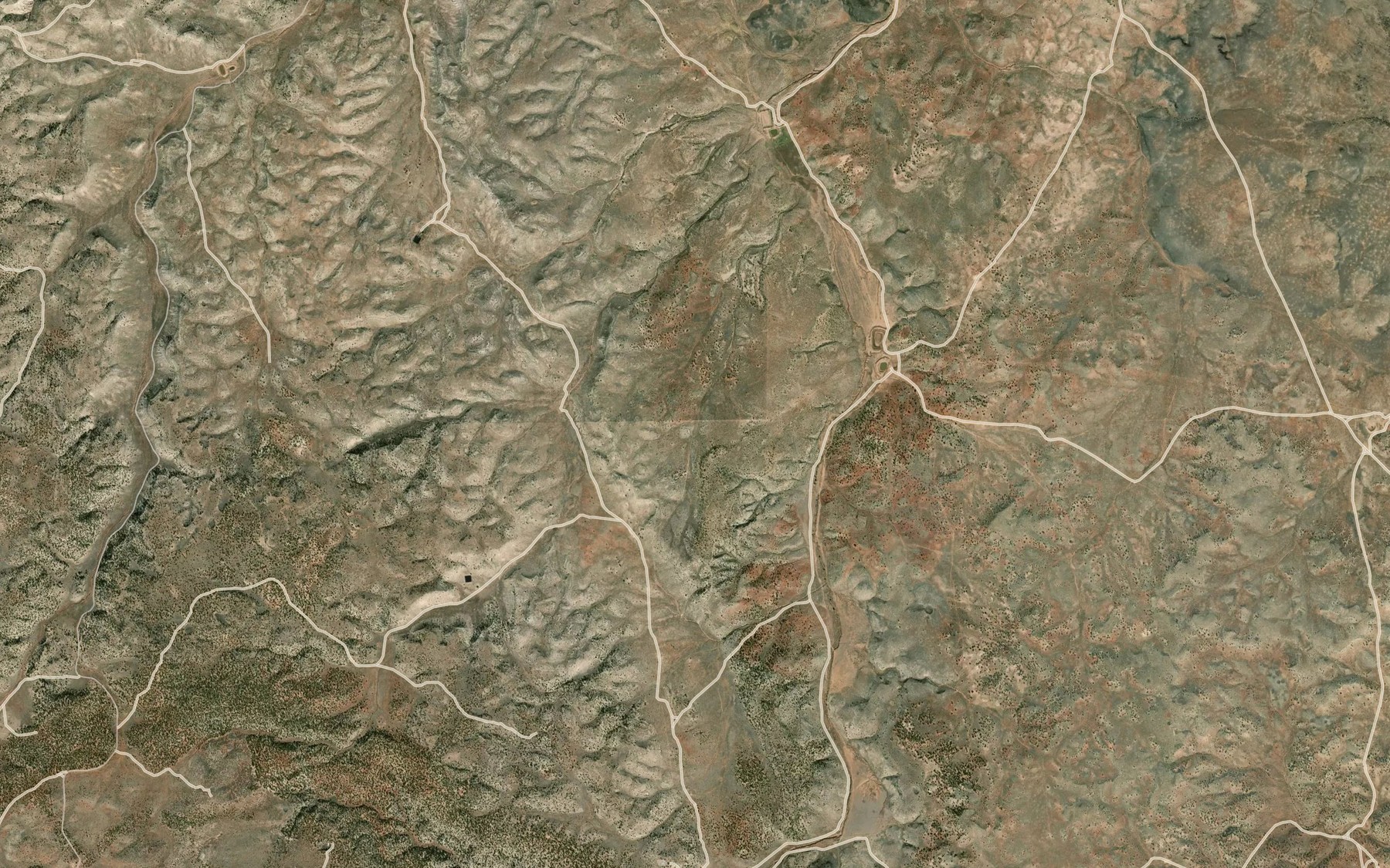 Satellite map of the Hualpais Spring