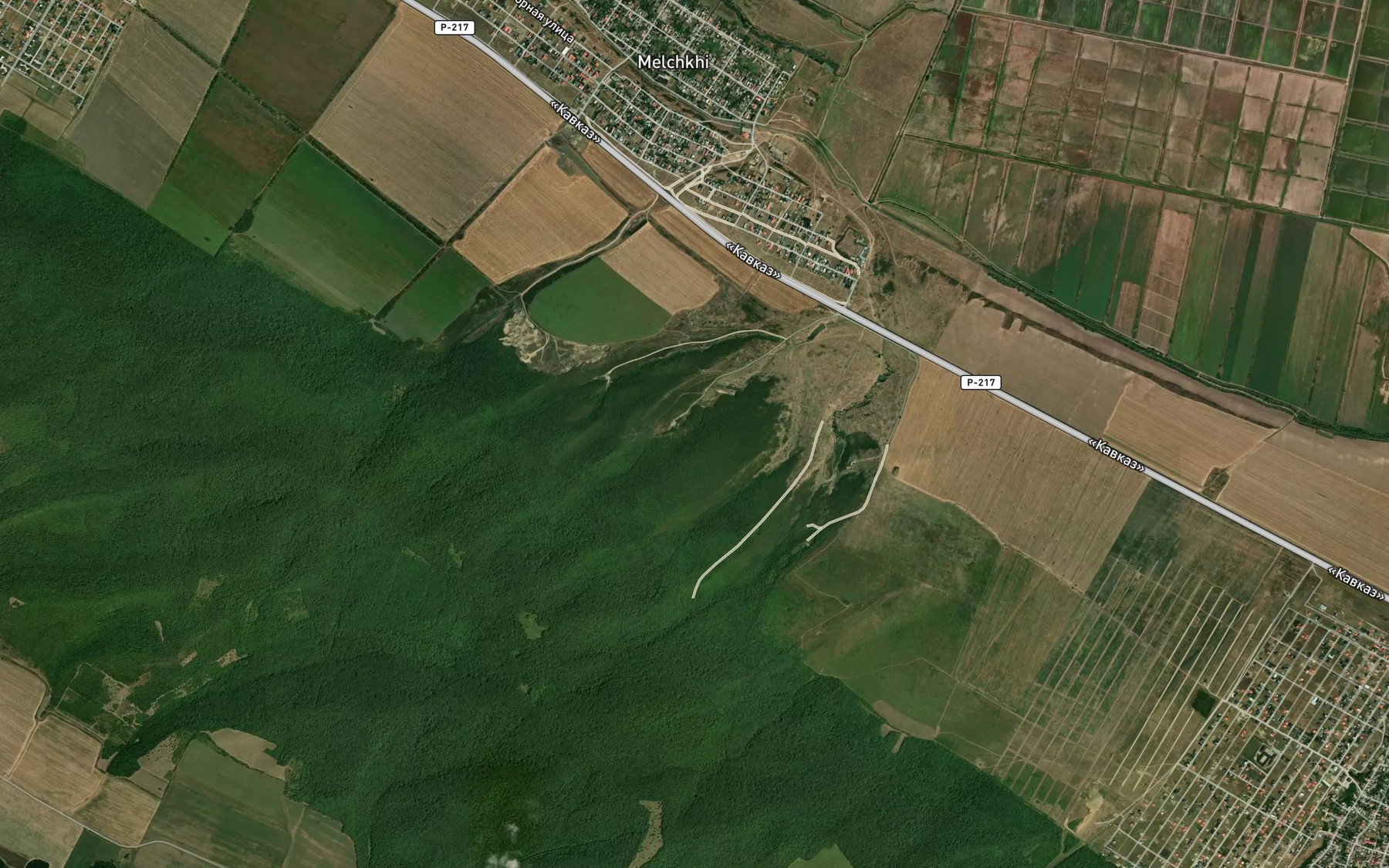 Satellite map of the Iskerk