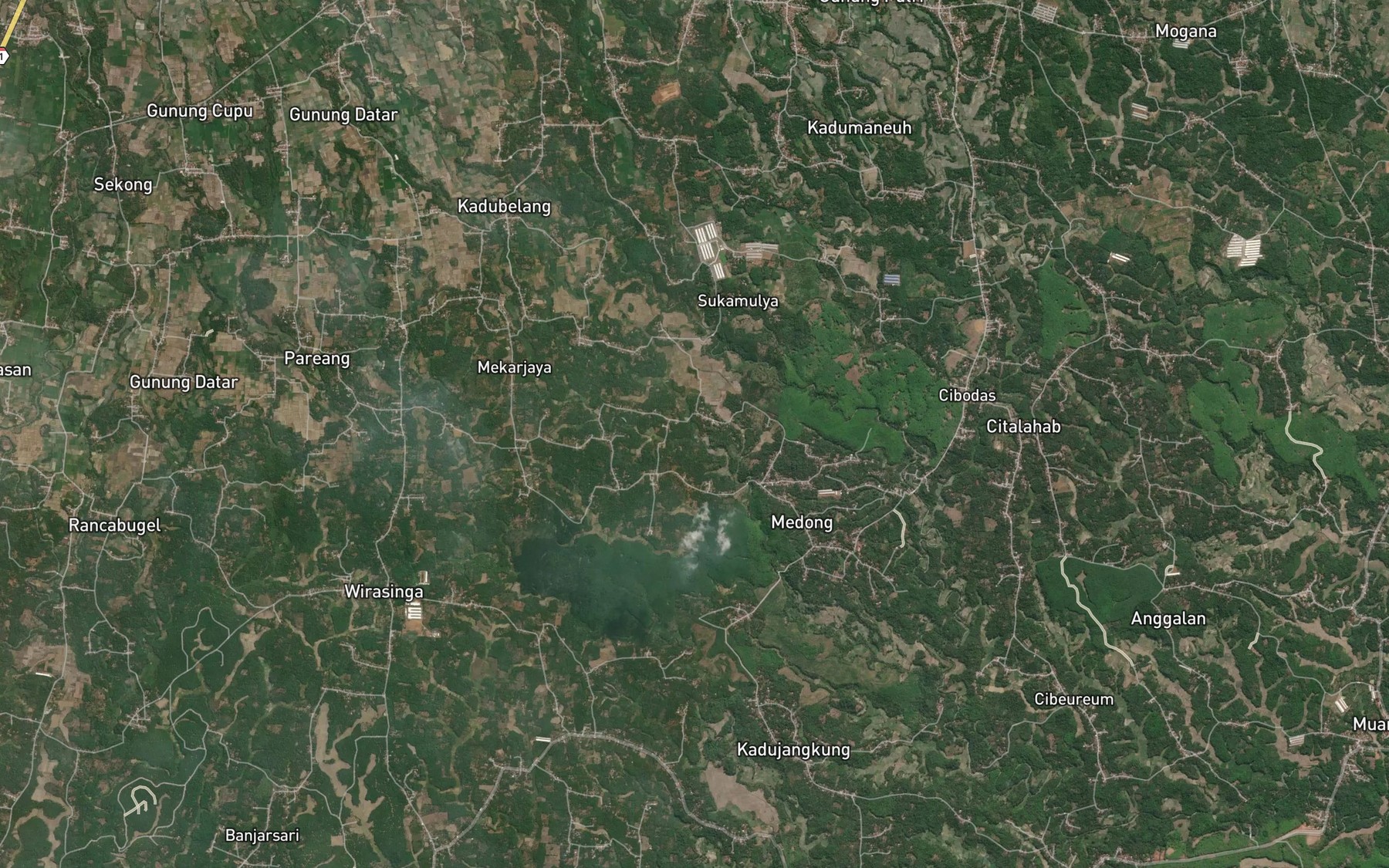 Satellite map of the Ci Ceureumen