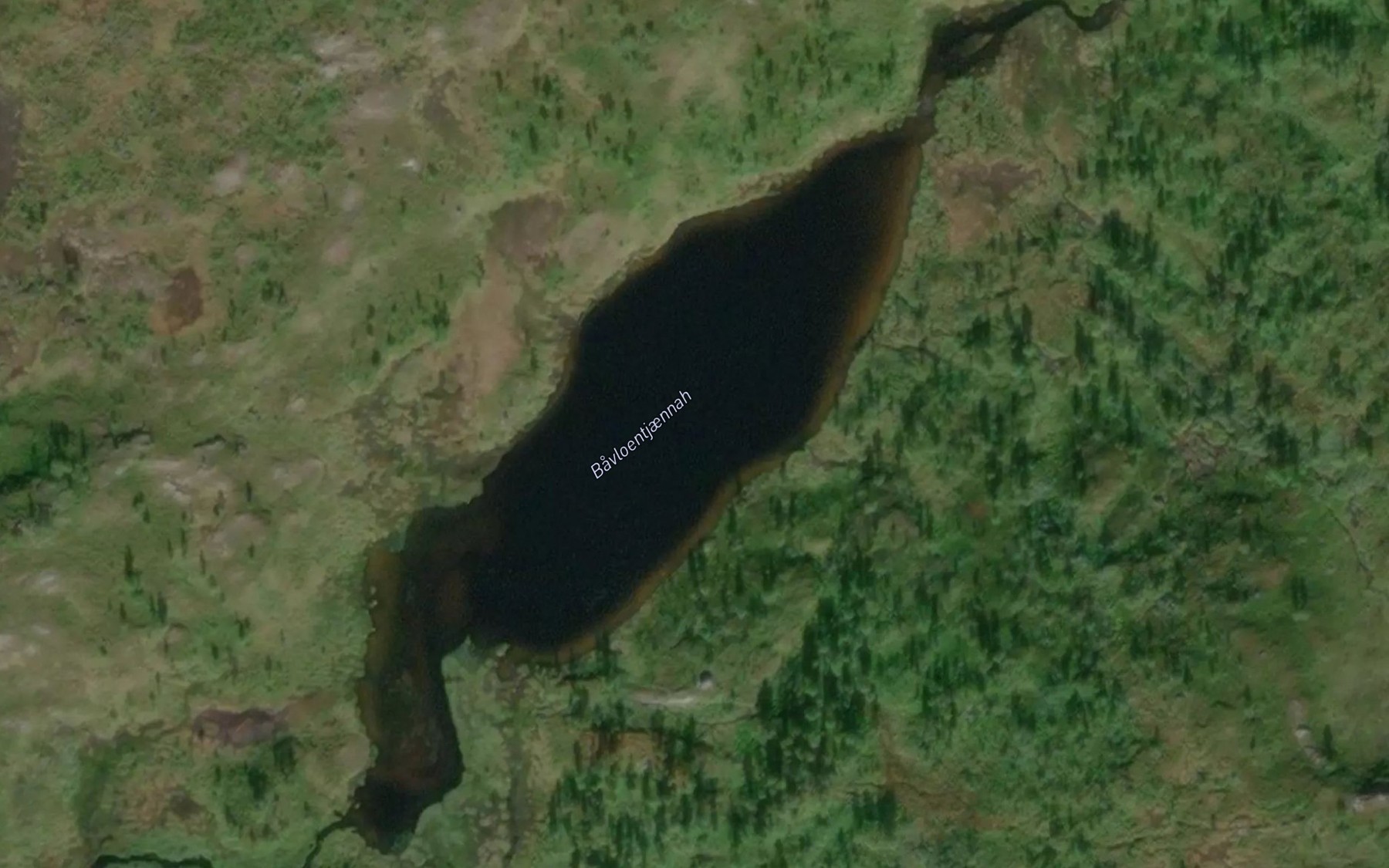 Satellite map of the Bavloentjaennah