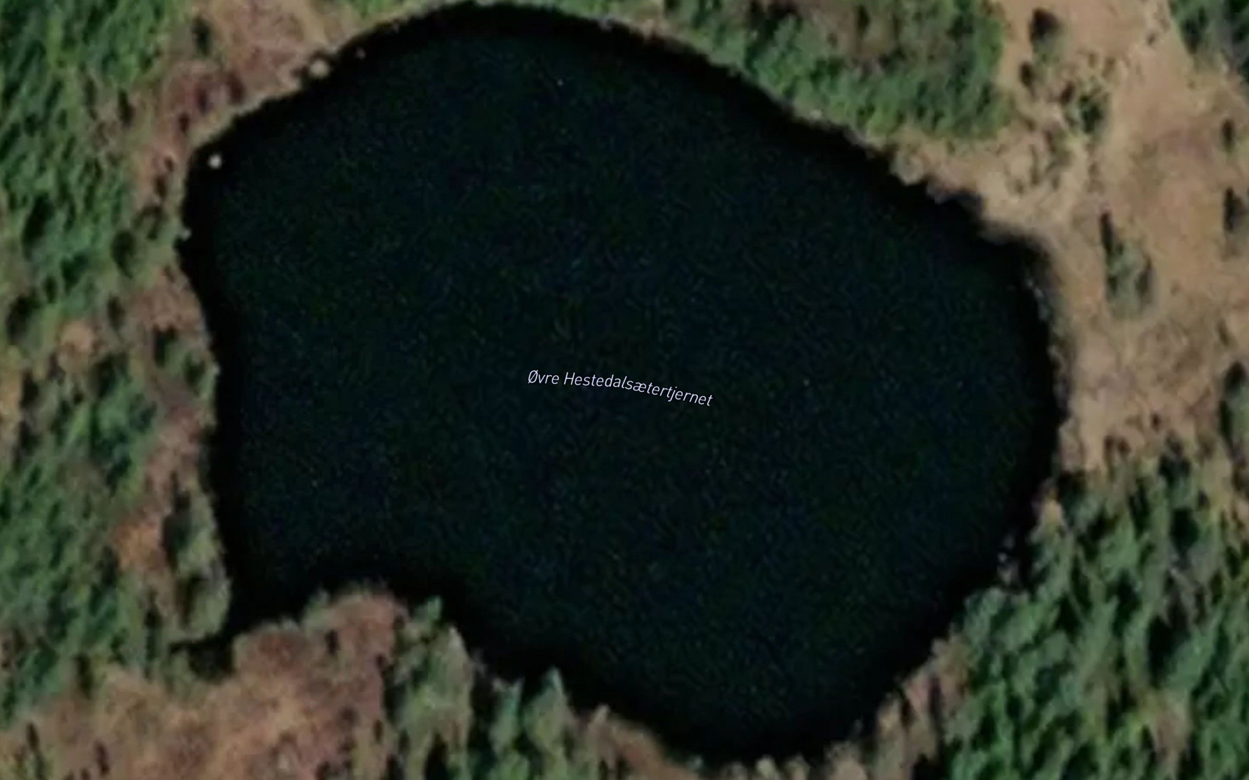 Hestedalsaetertjernet,ovre
