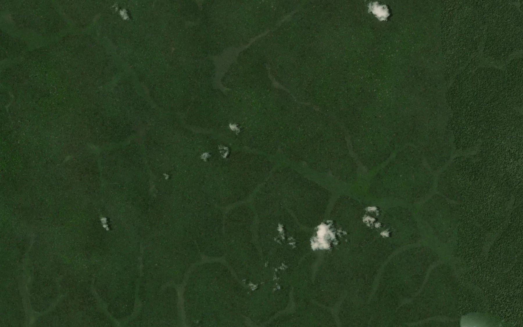 Satellite map of the Bominkoi