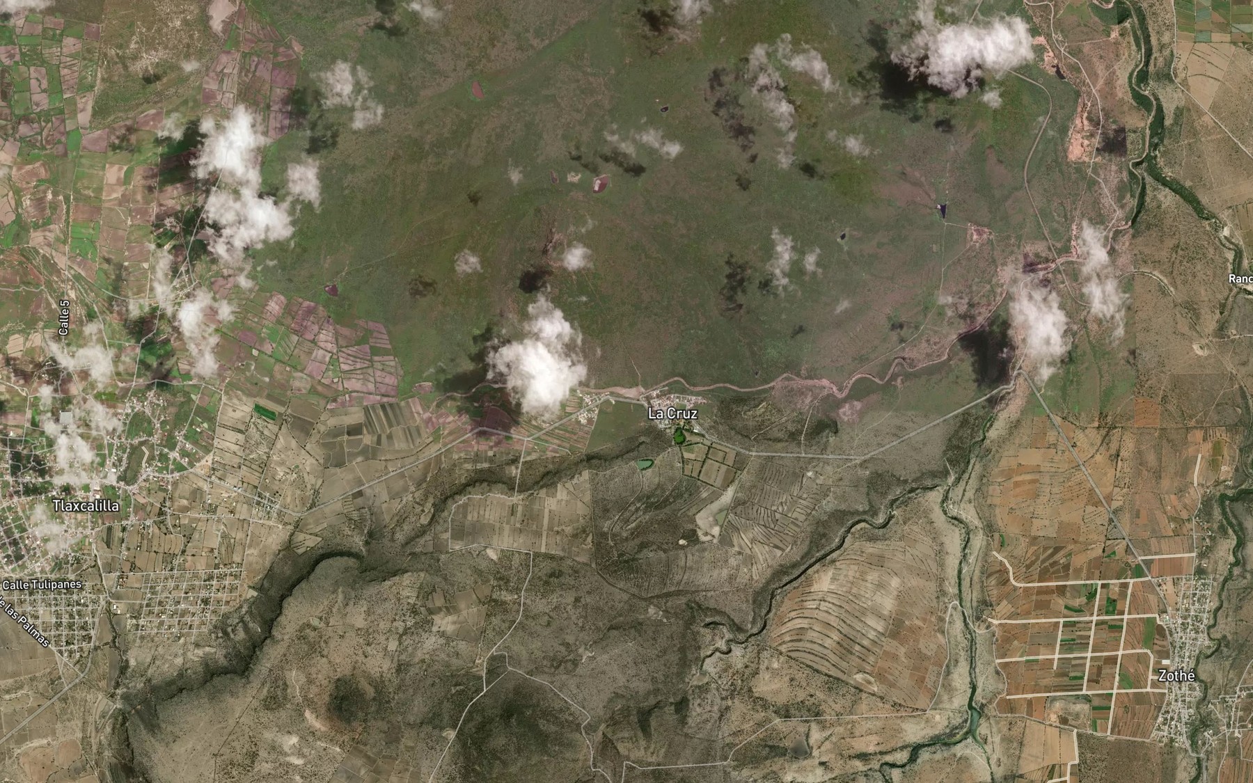 Satellite map of the San Rafael