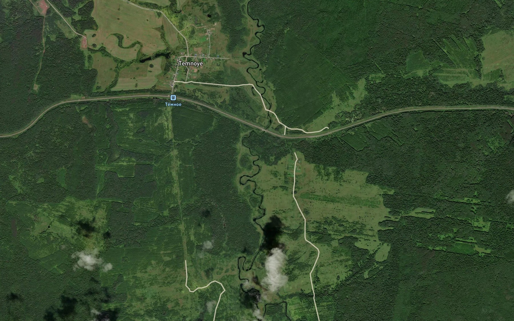 Satellite map of the Agarzya