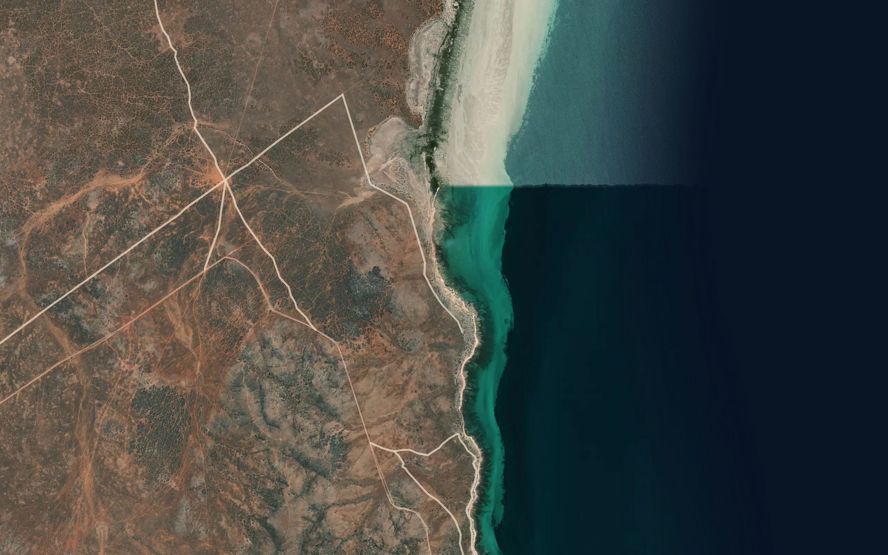 Satellite map of the Bog Bay
