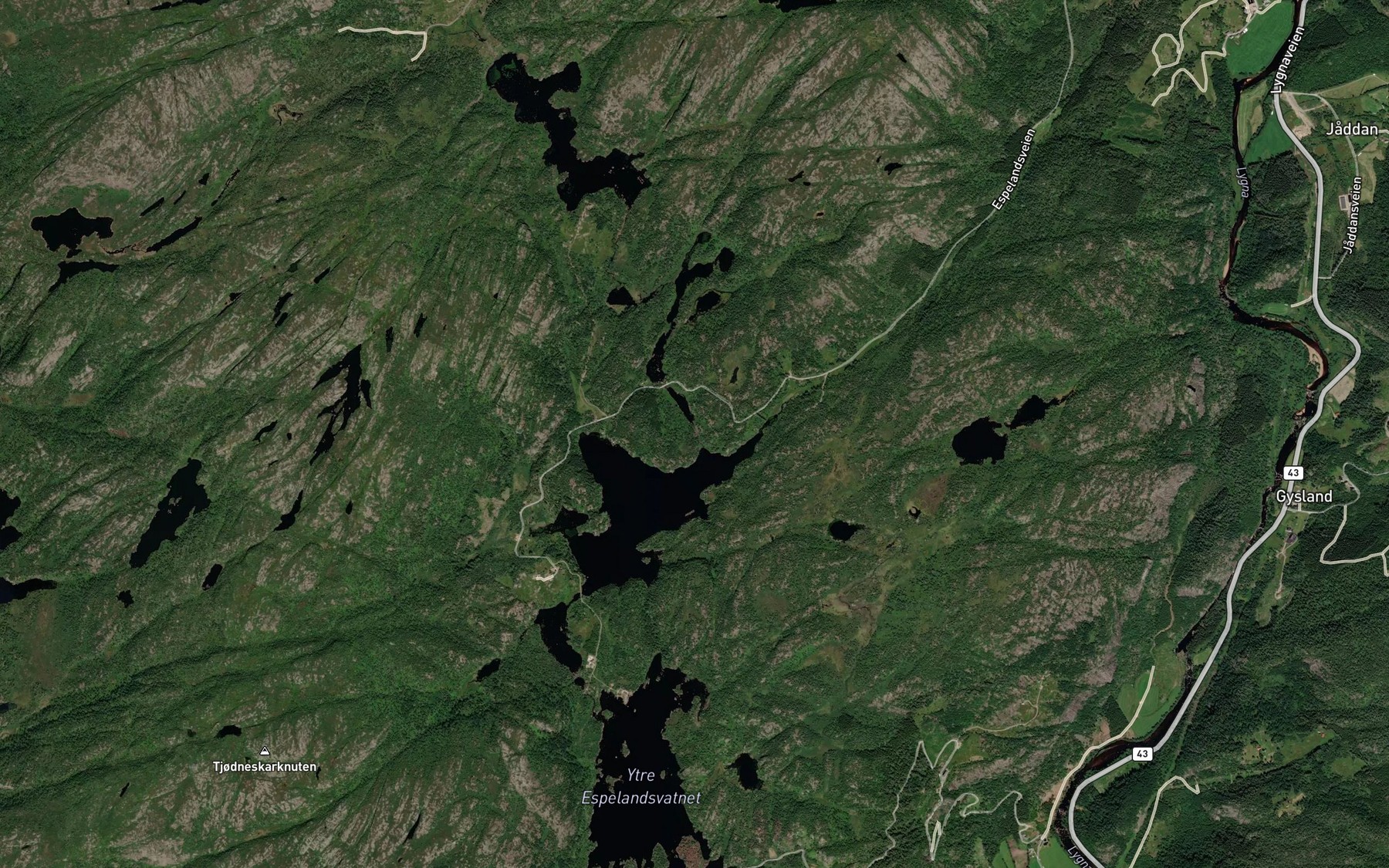 Satellite map of the Hellarsbekken