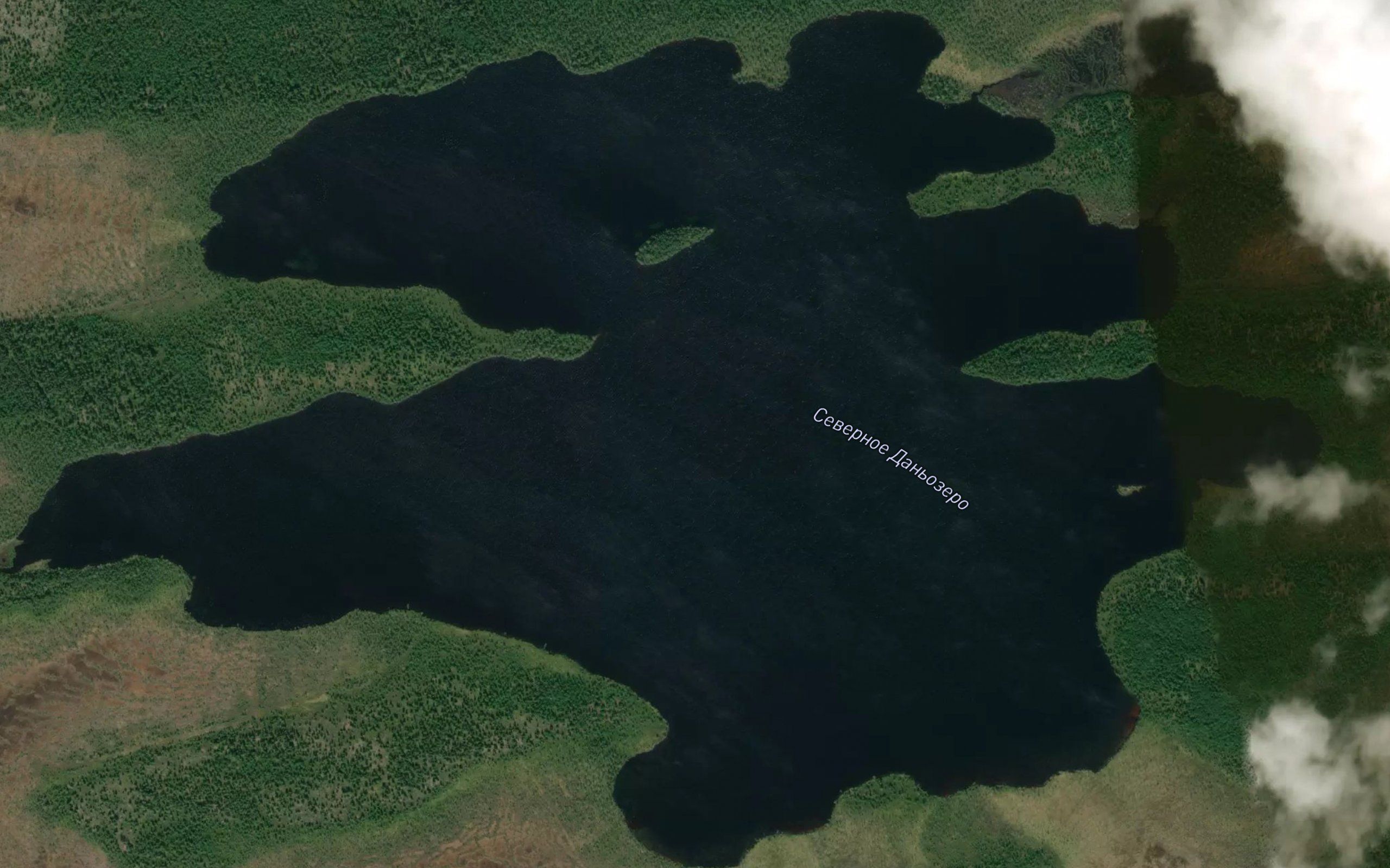 Ozero Severnoye Dan'ozero