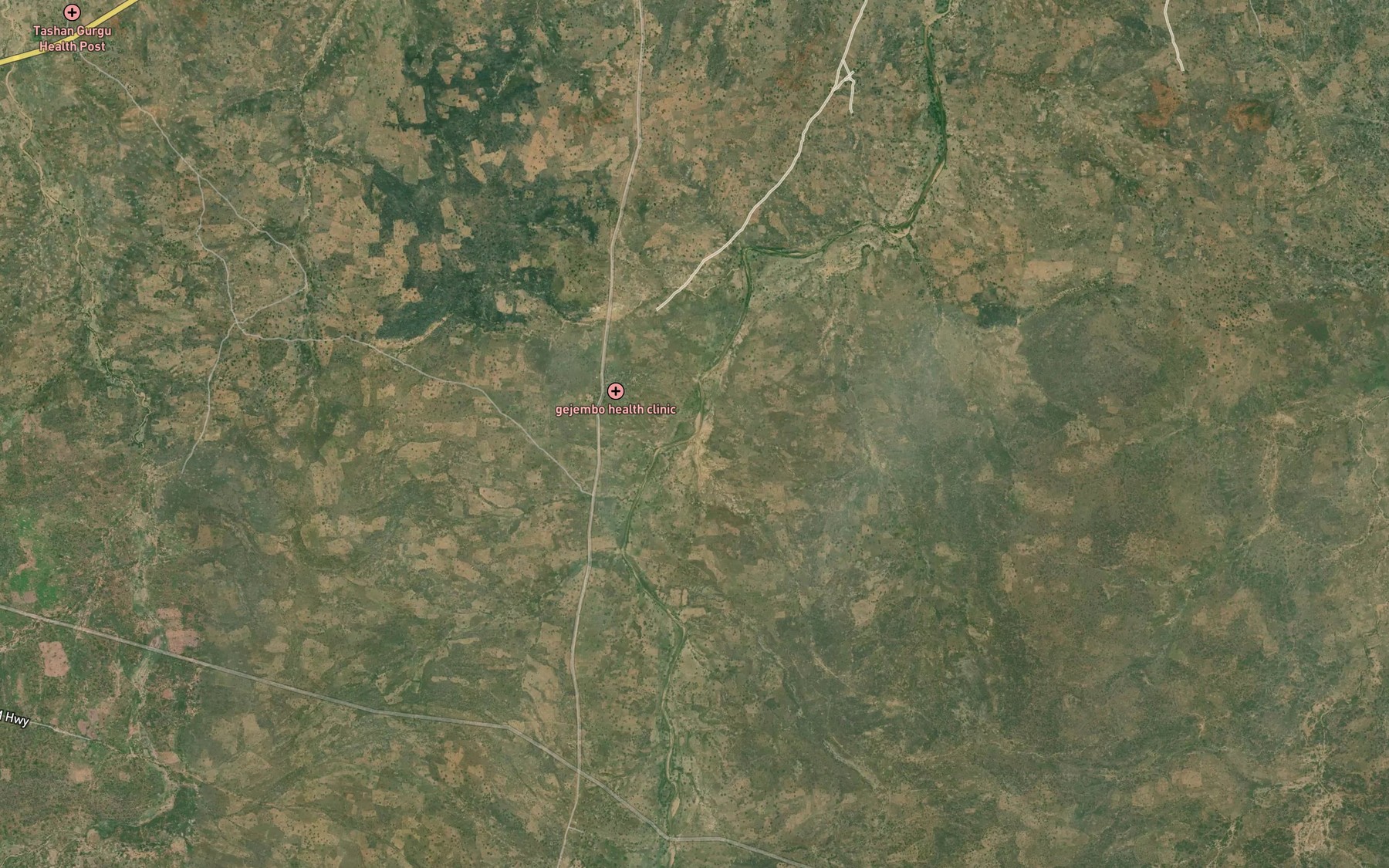 Satellite map of the Kumuru Tedara