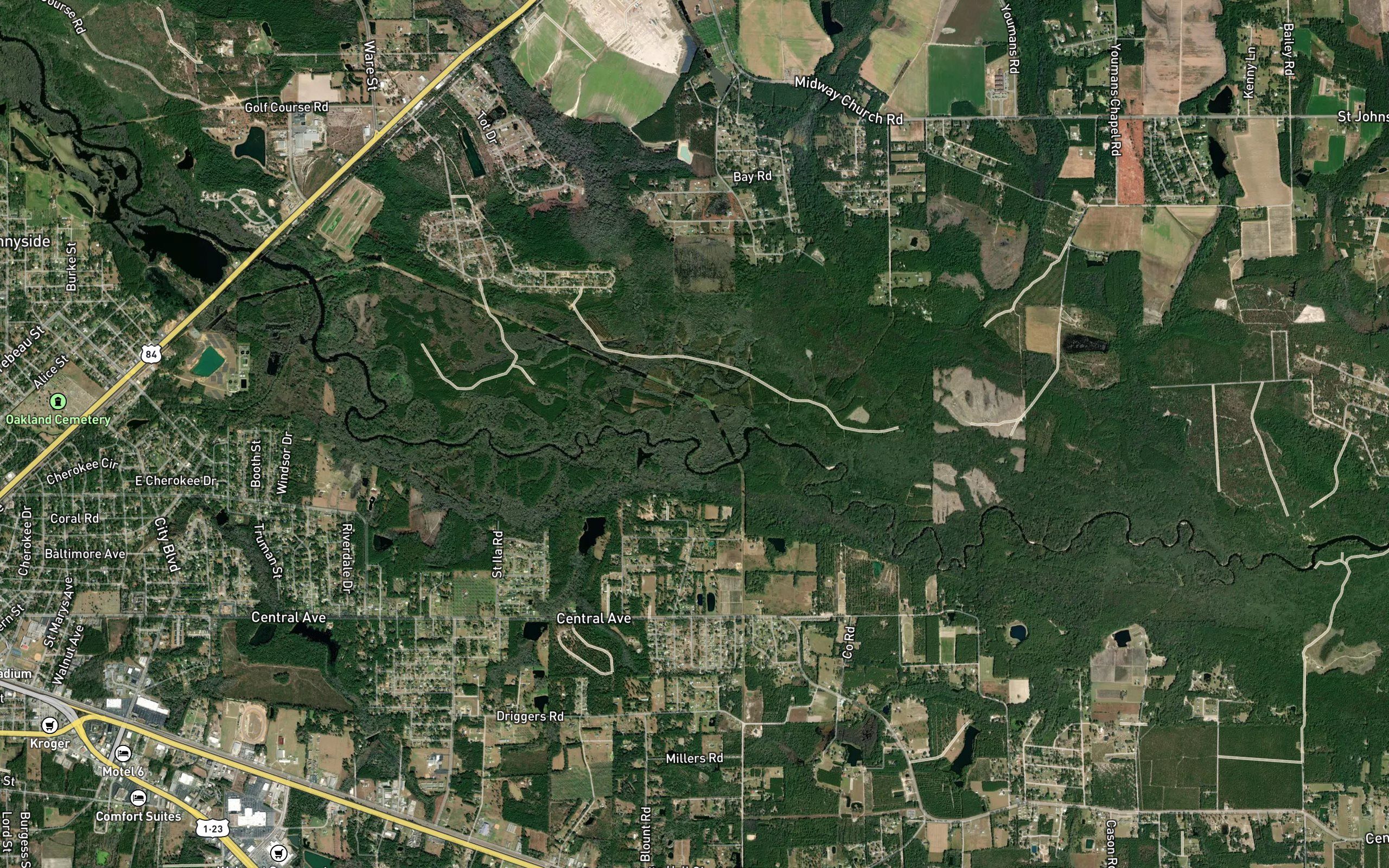 Hacklebarney Creek
