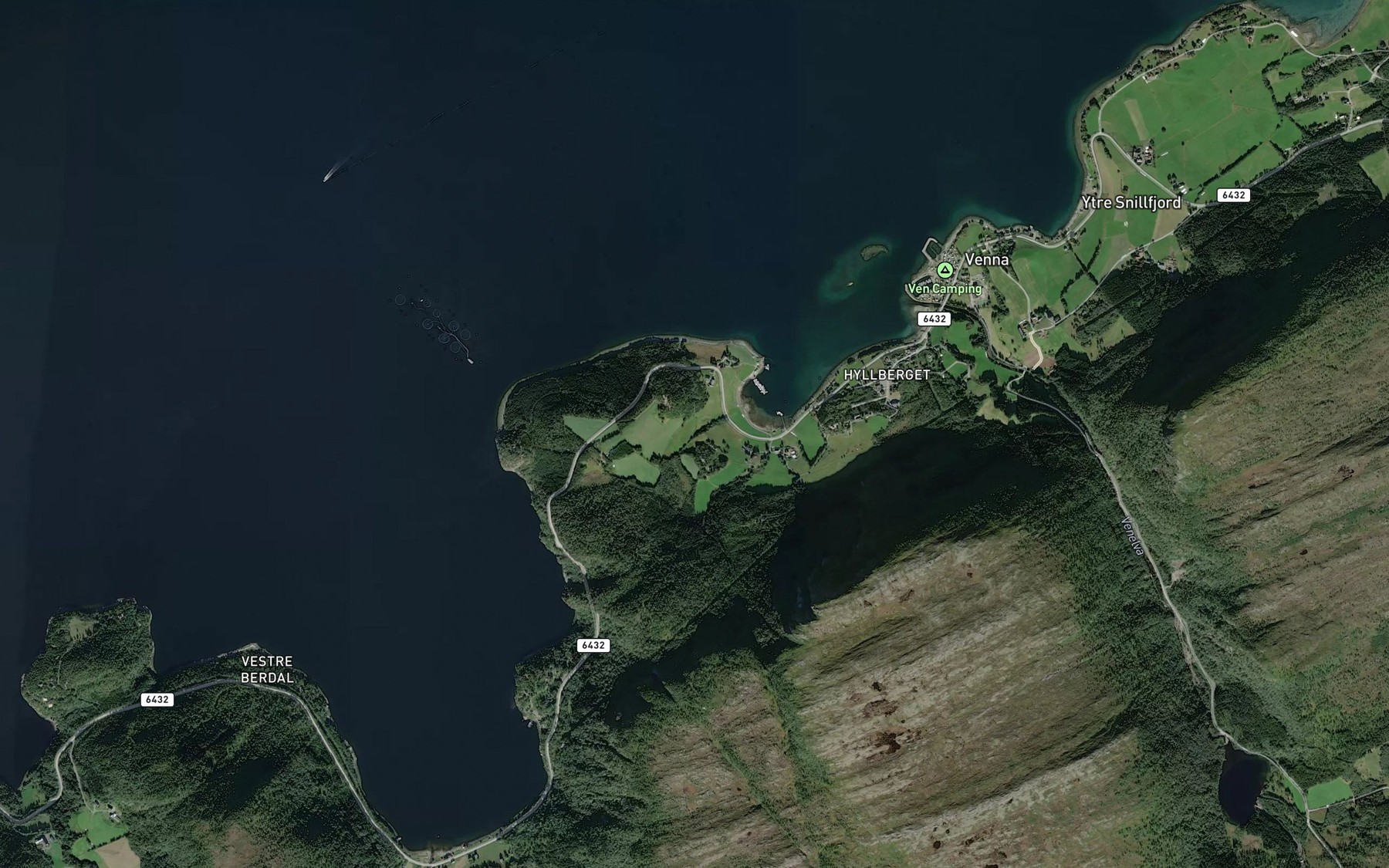 Satellite map of the Hommelbekken