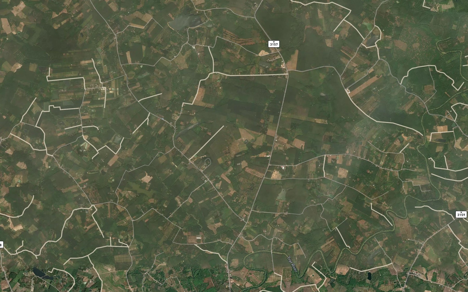 Satellite map of the Pong Ta Phong