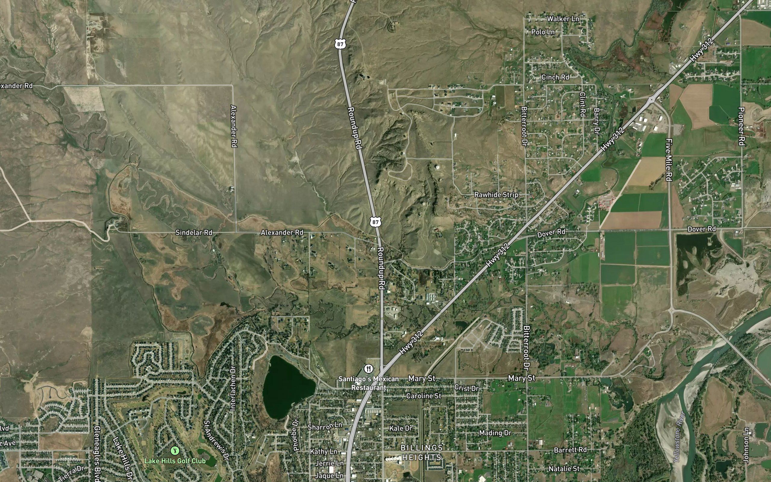 Billings Bench Water Association Canal