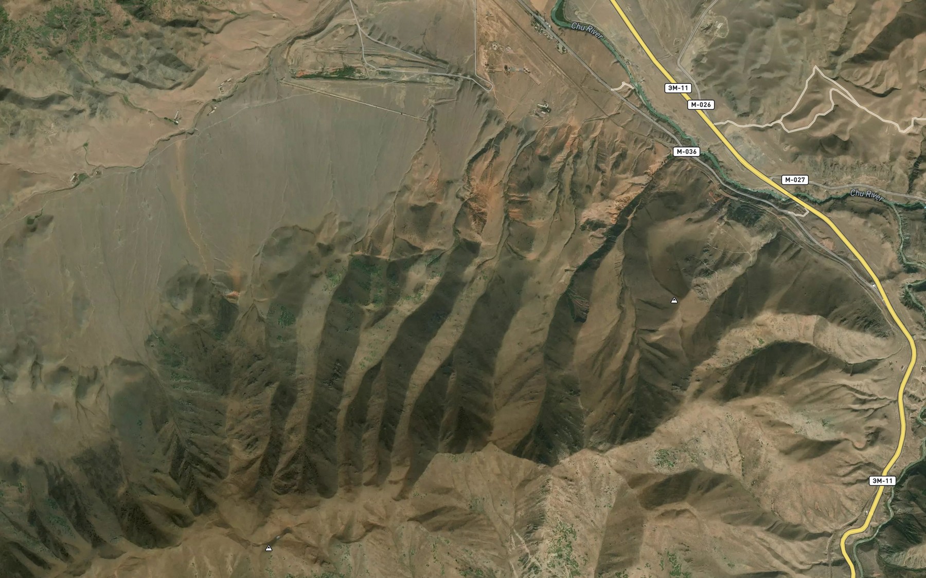 Satellite map of the Rodnik Kyzylbulak