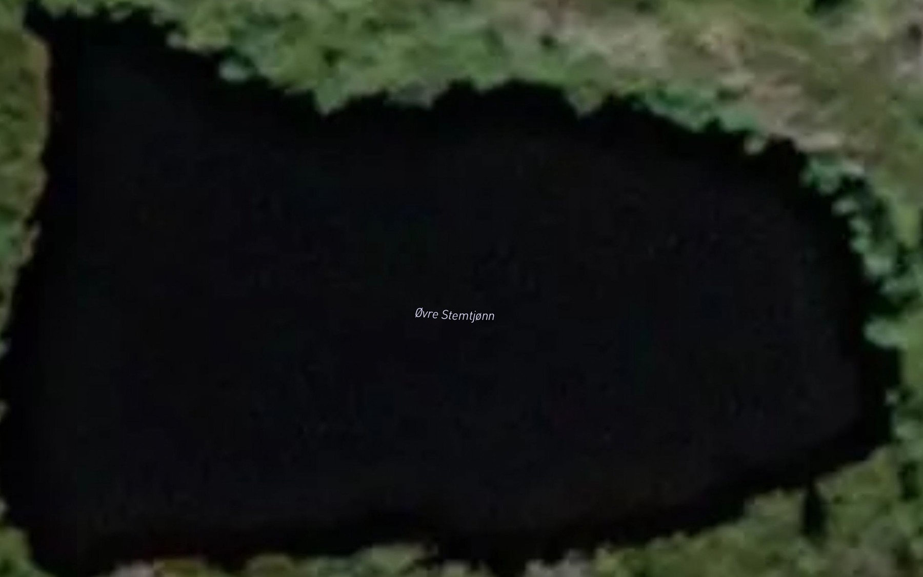 Satellite map of the Ovre Stemtjonn