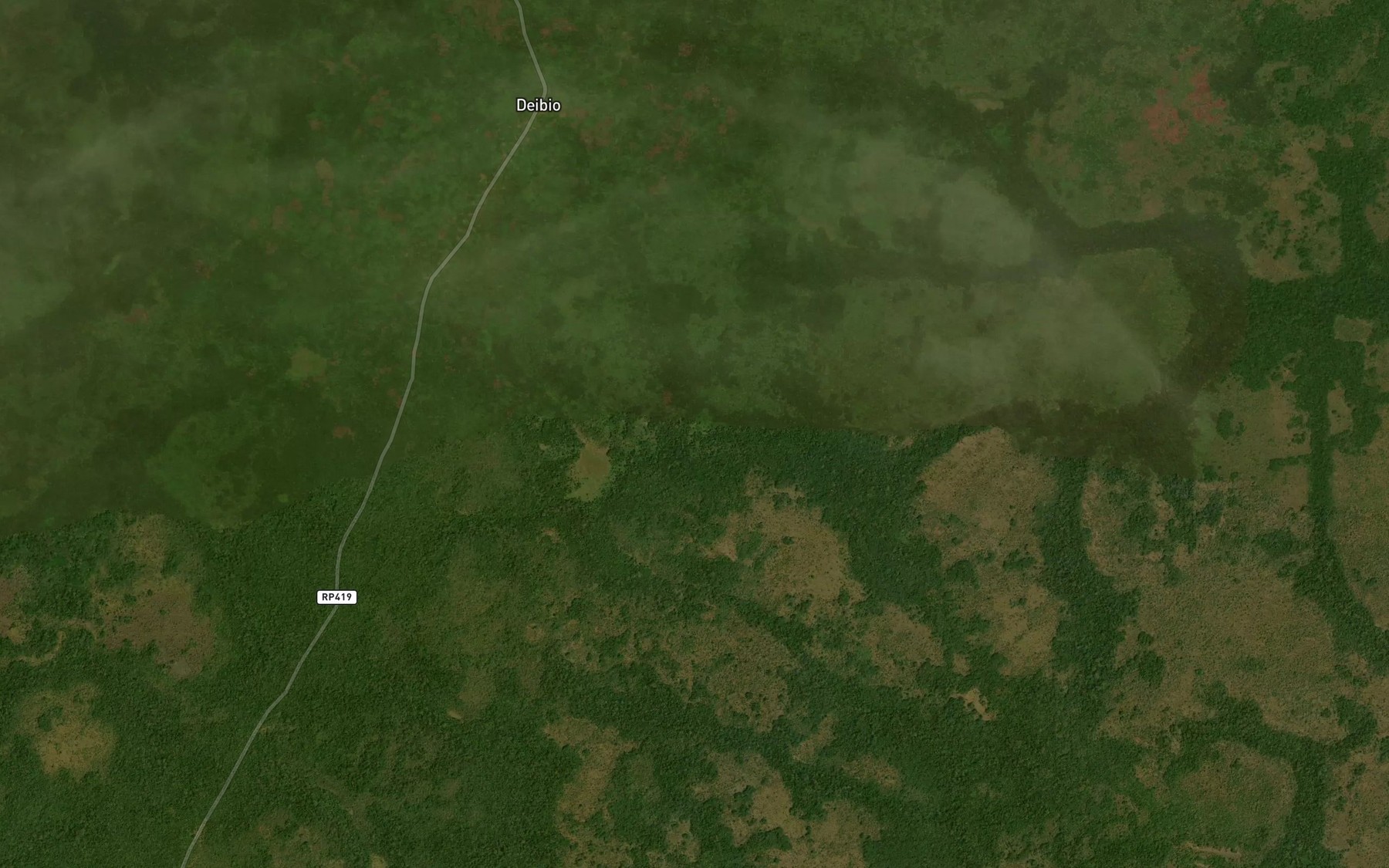Satellite map of the Naguga