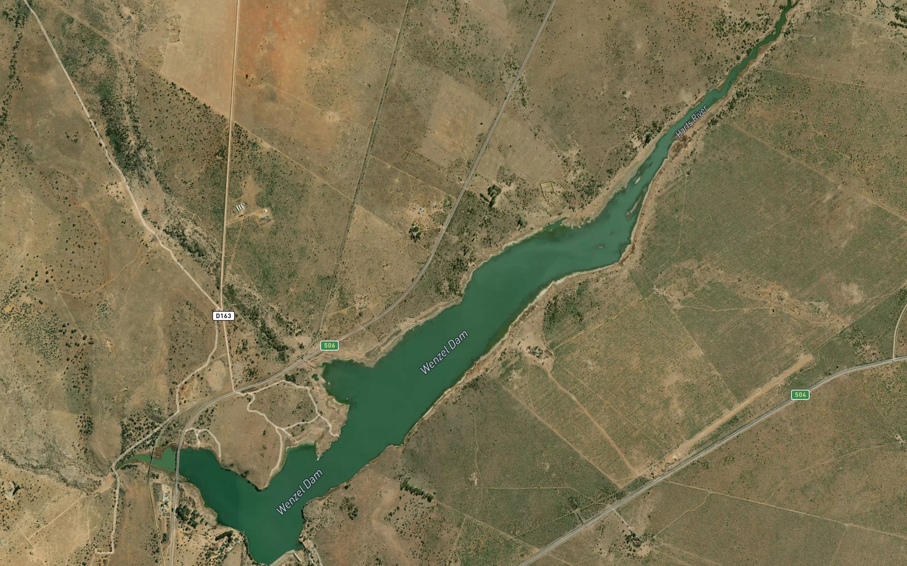 Satellite map of the Wentzeldam