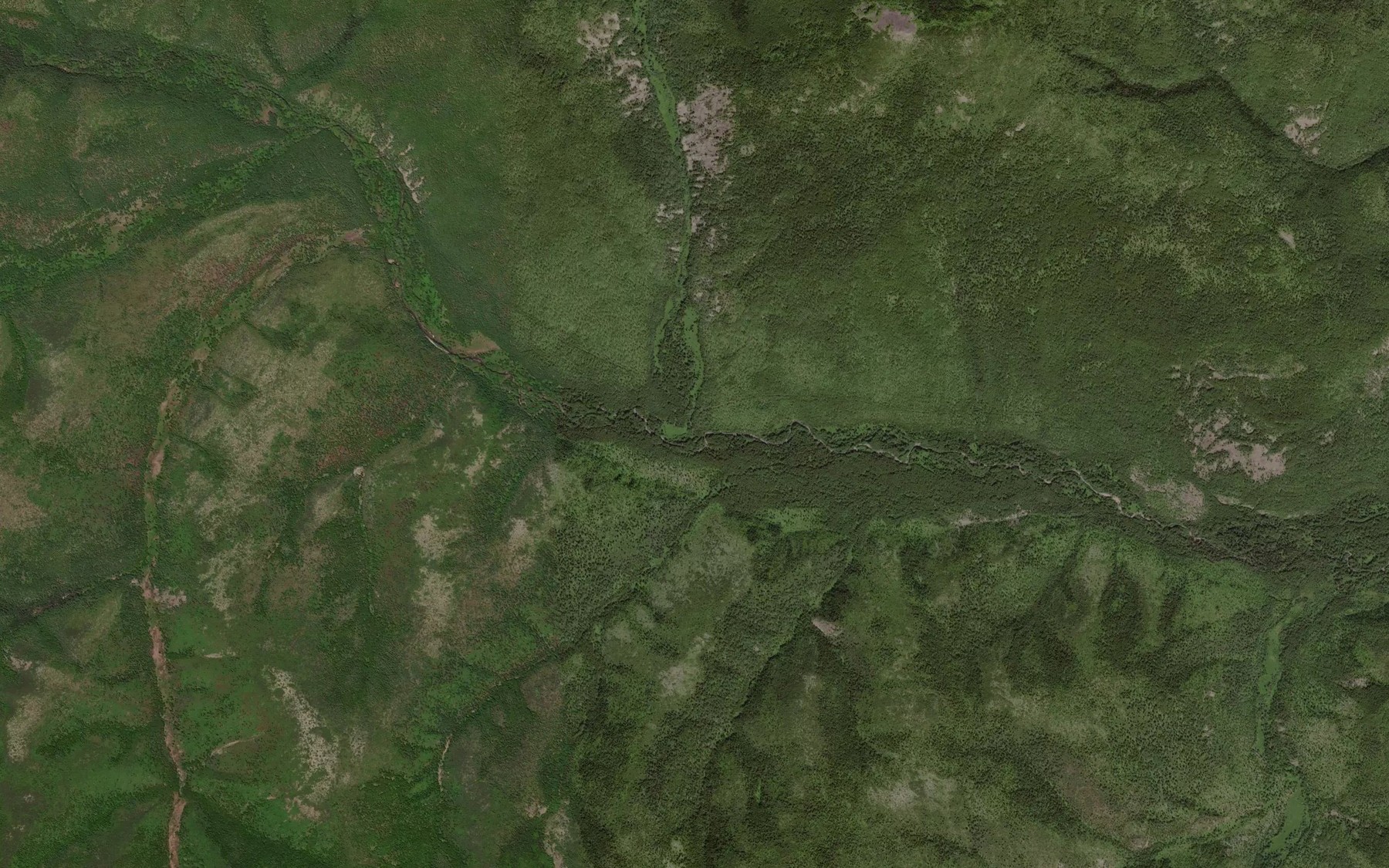 Satellite map of the Kuva