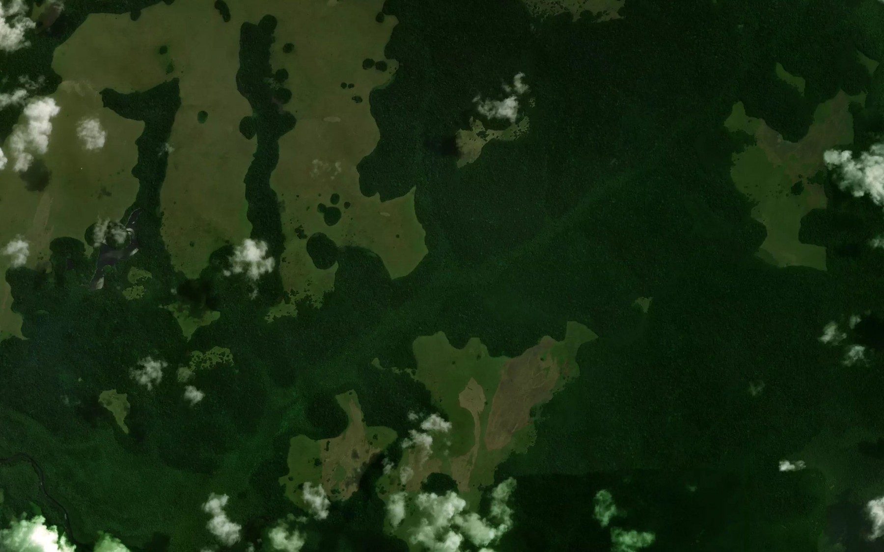 Satellite map of the Nionzi