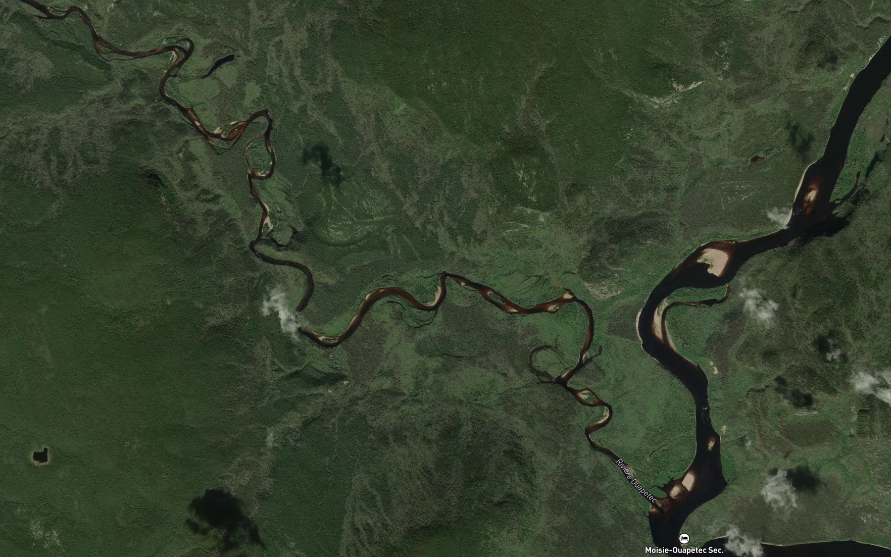 Satellite map of the Fosse de l'Explorateur