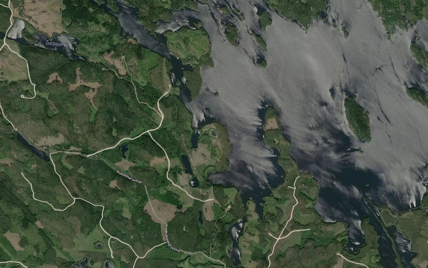 Satellite map of the Pyssylampi