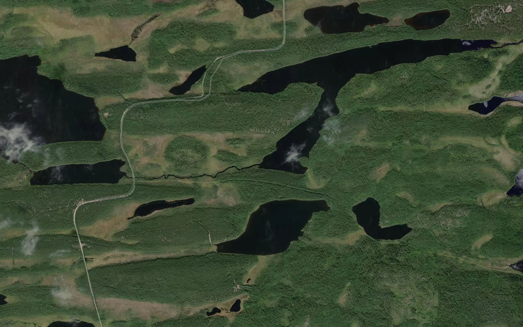 Satellite map of the Sigreka