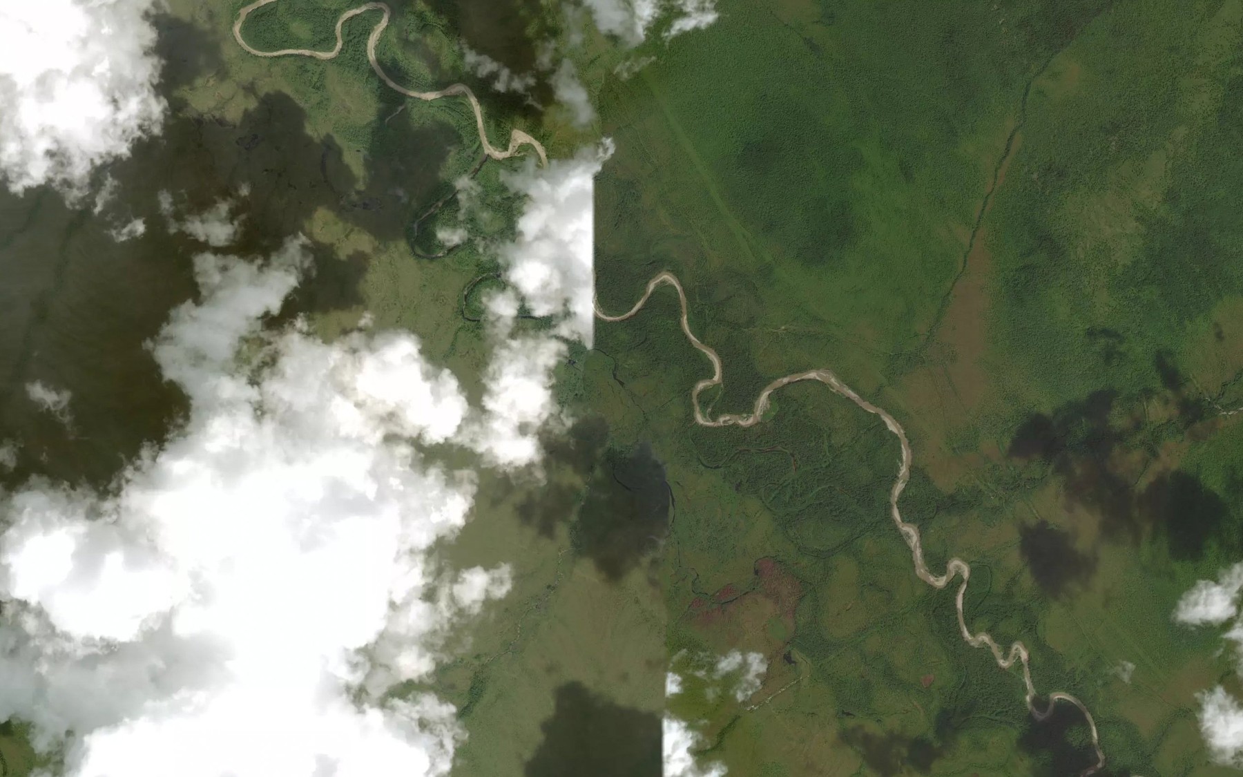 Satellite map of the Onog