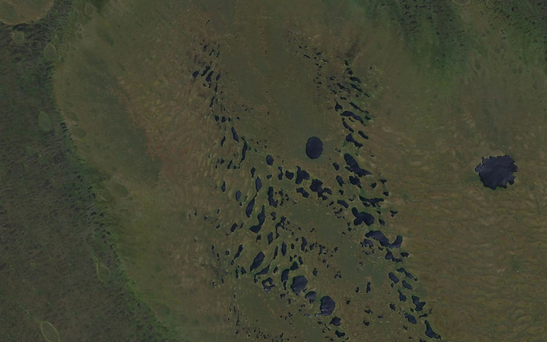 Satellite map of the Ozero Shchuch'ye
