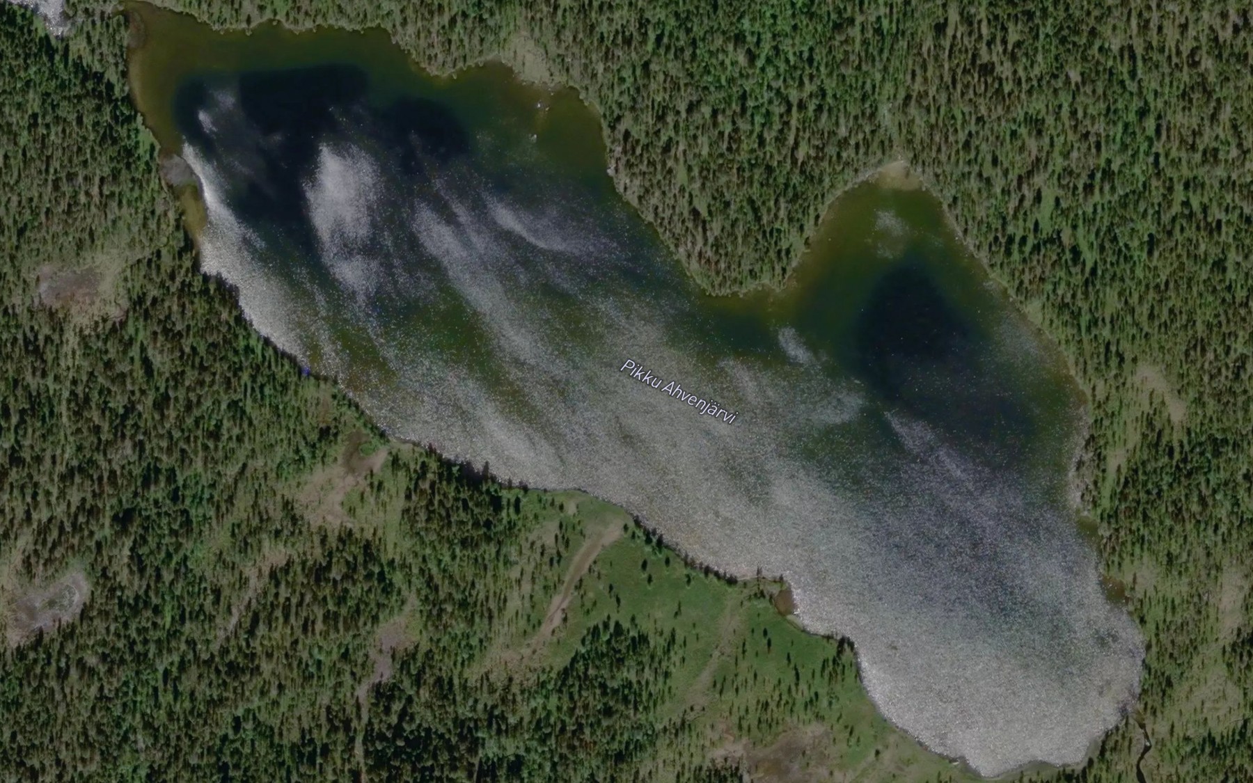 Satellite map of the Paskaluottumanoja