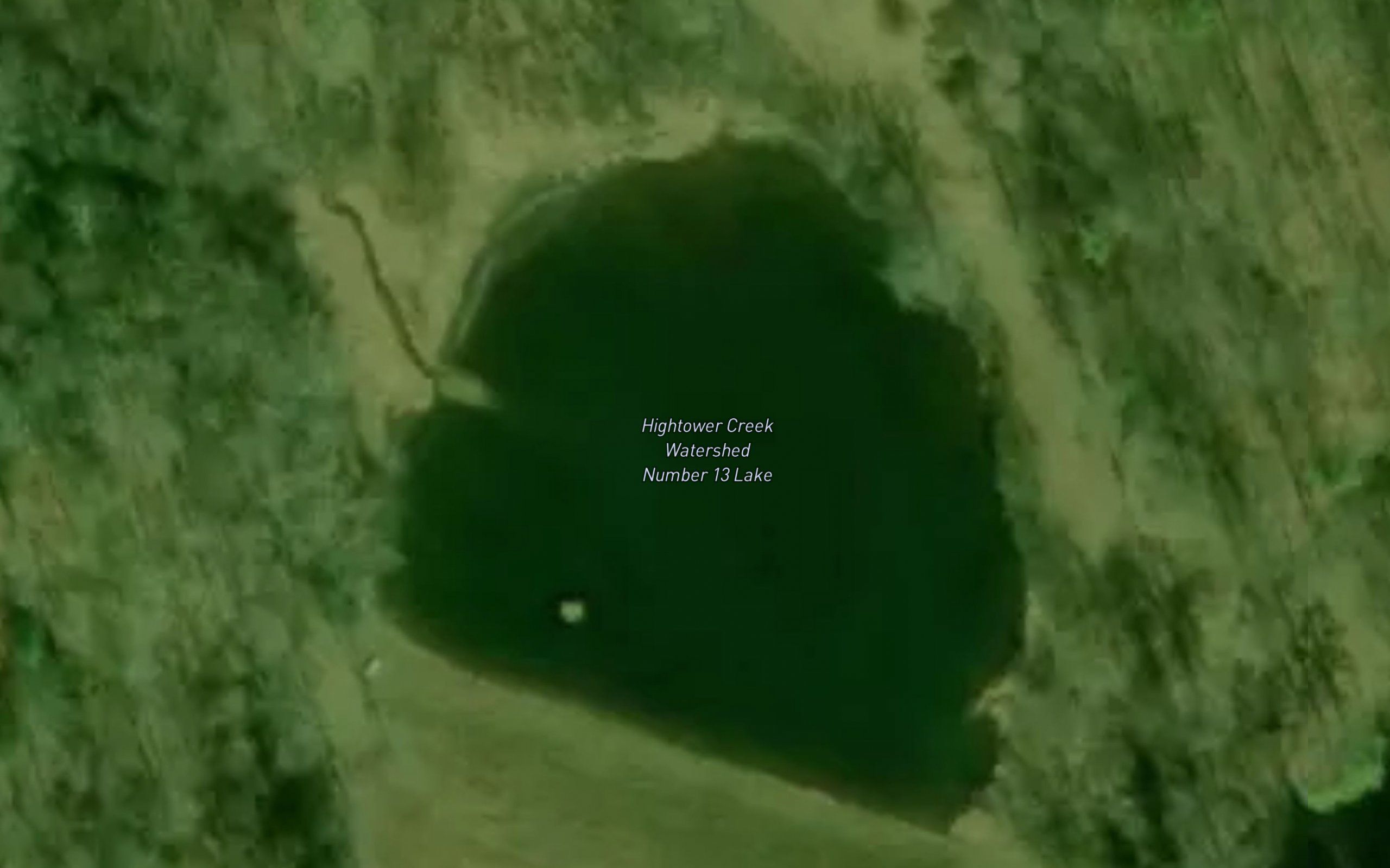 Hightower Creek Watershed Number 13 Lake