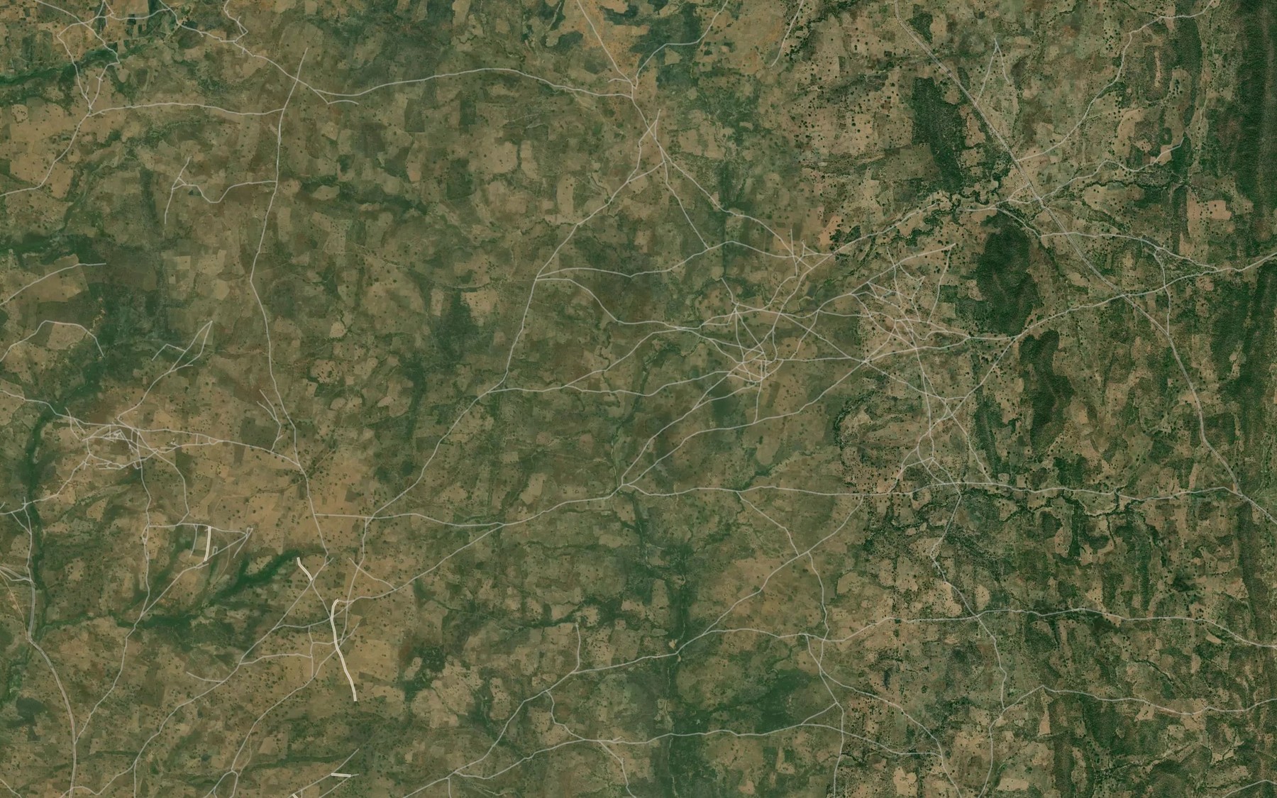 Satellite map of the Gweze