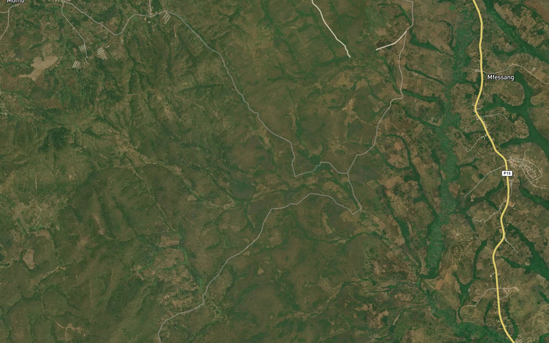 Satellite map of the Nkoptouom