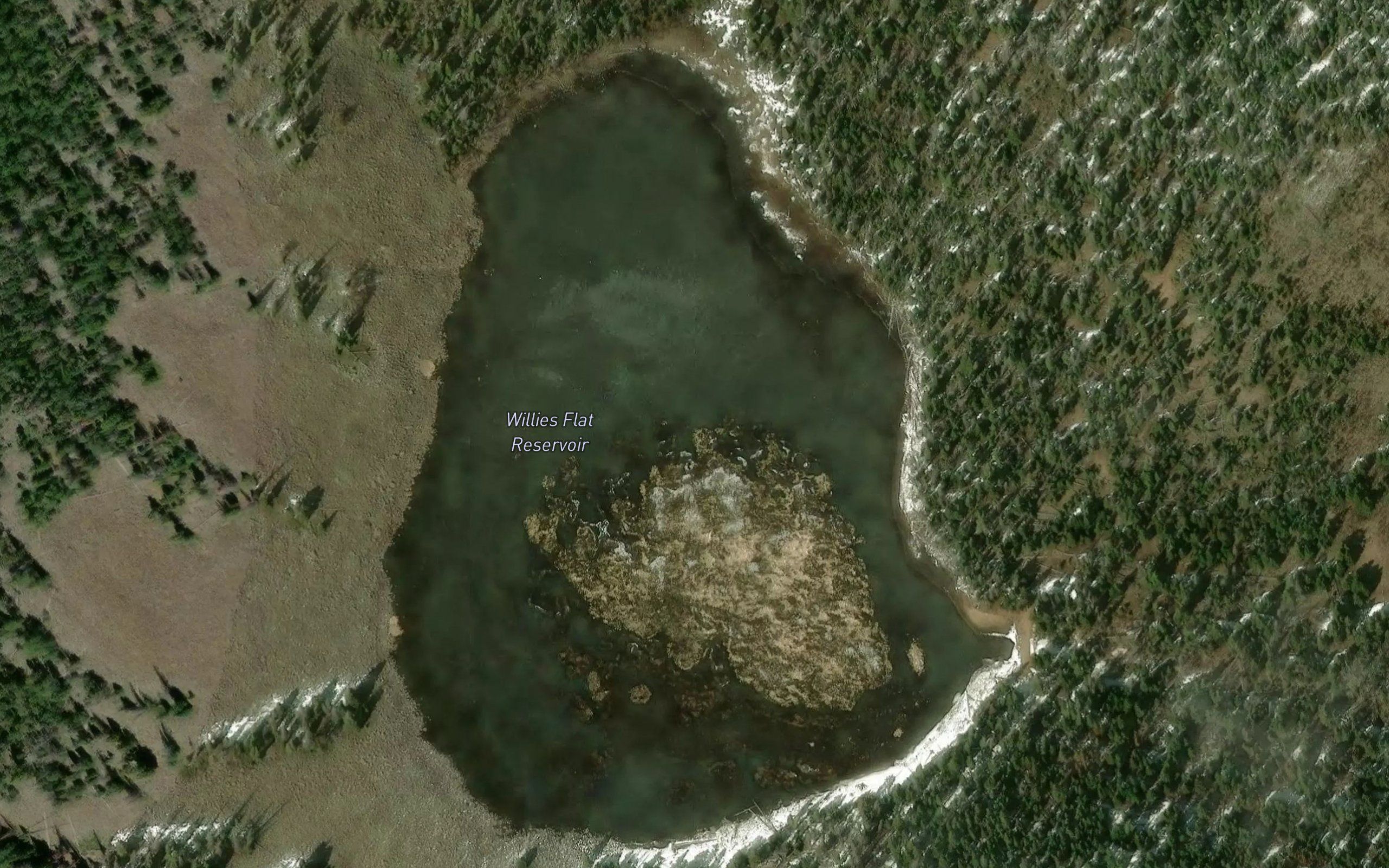 Willies Flat Reservoir