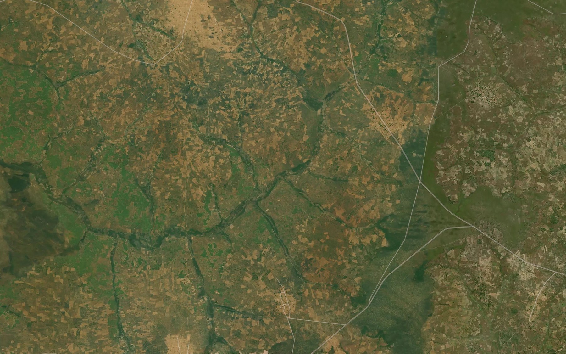 Satellite map of the Calilongue