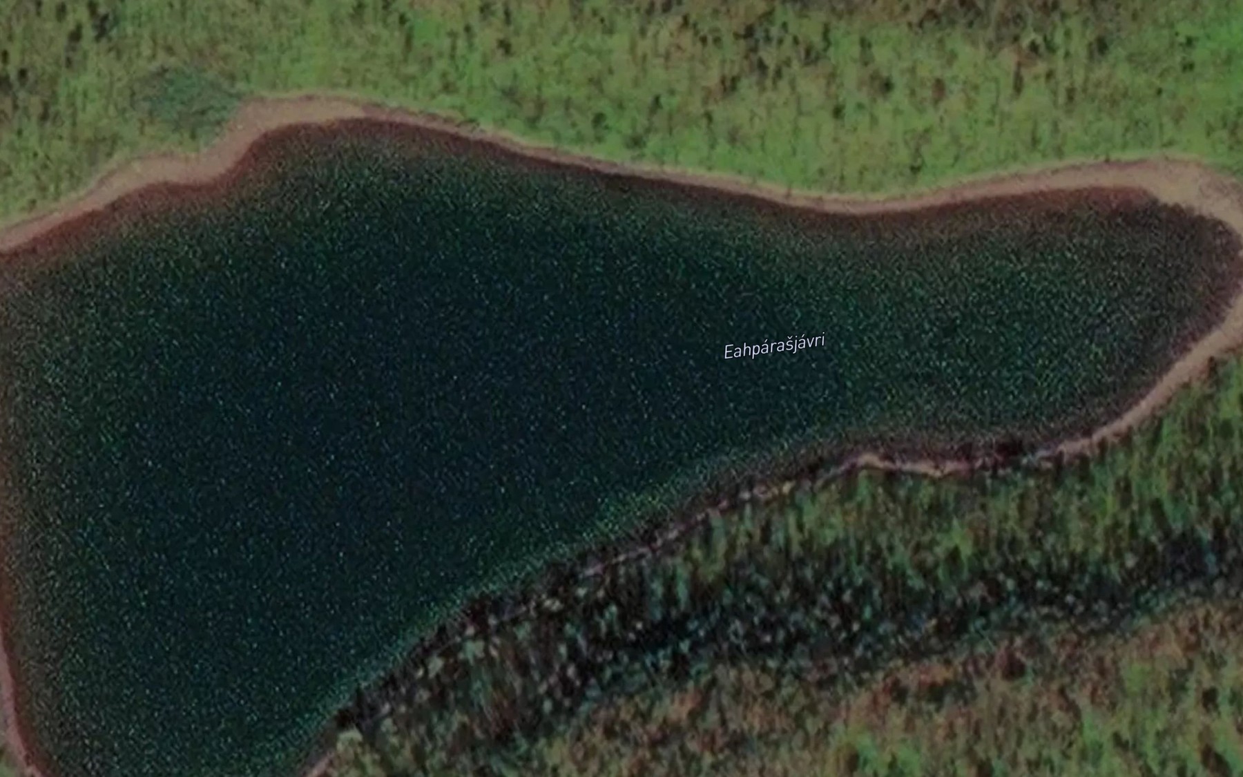 Satellite map of the AEpparasjavri