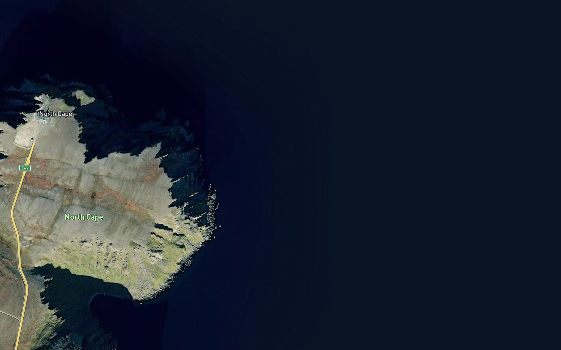 Satellite map of the Horngrunnen