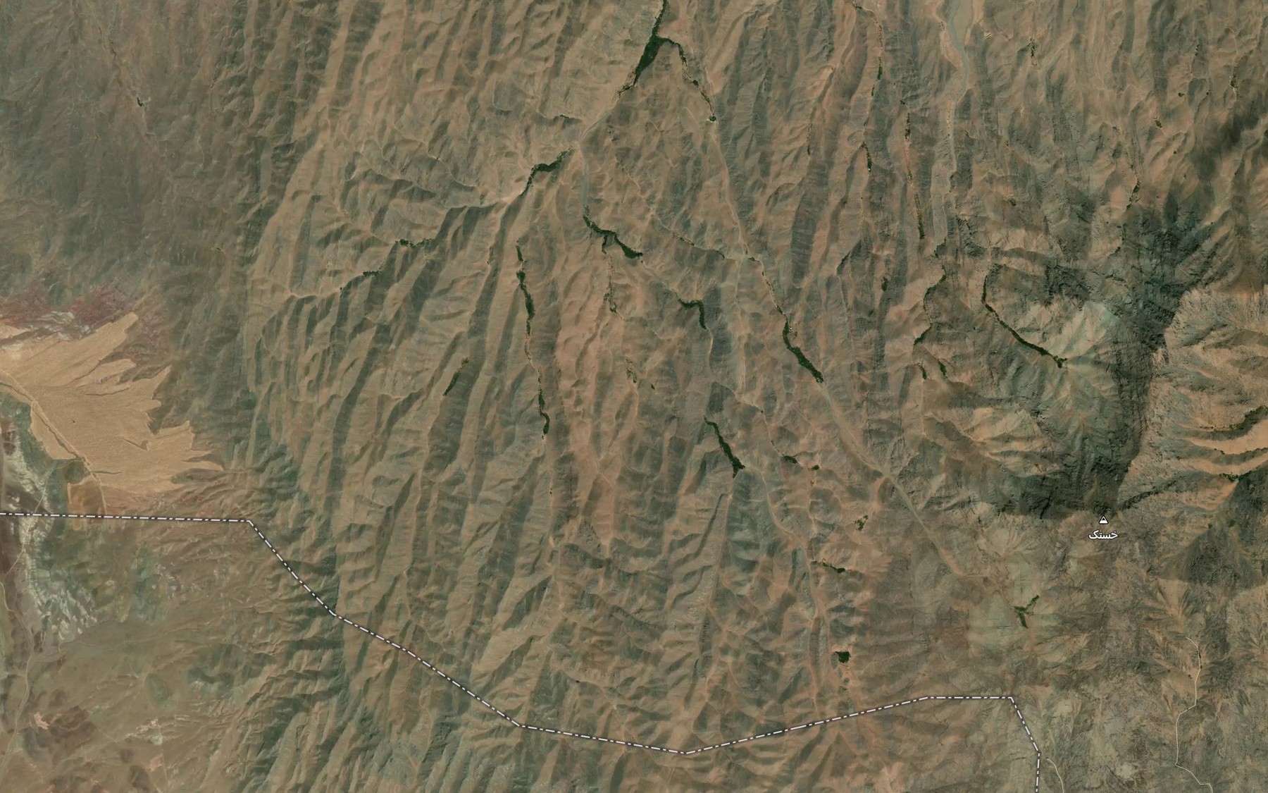 Satellite map of the Cheshmeh-ye Dali Jak
