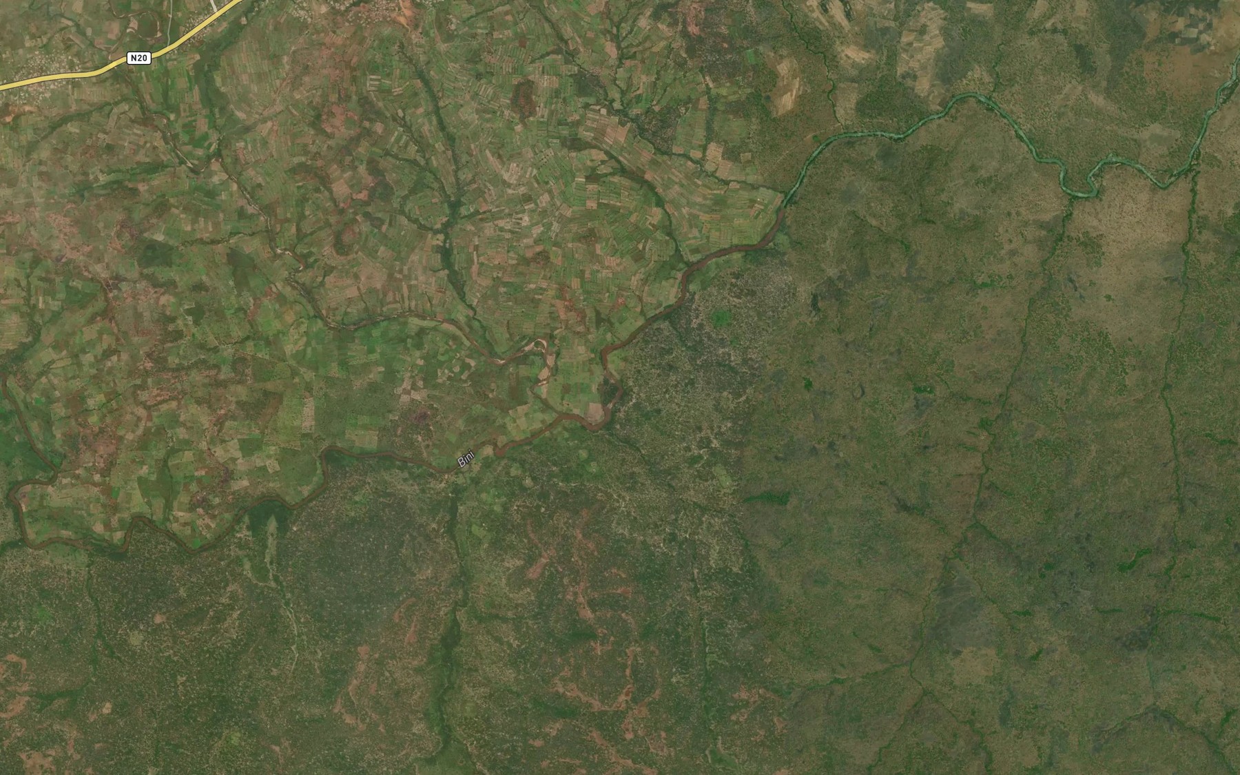 Satellite map of the Marol