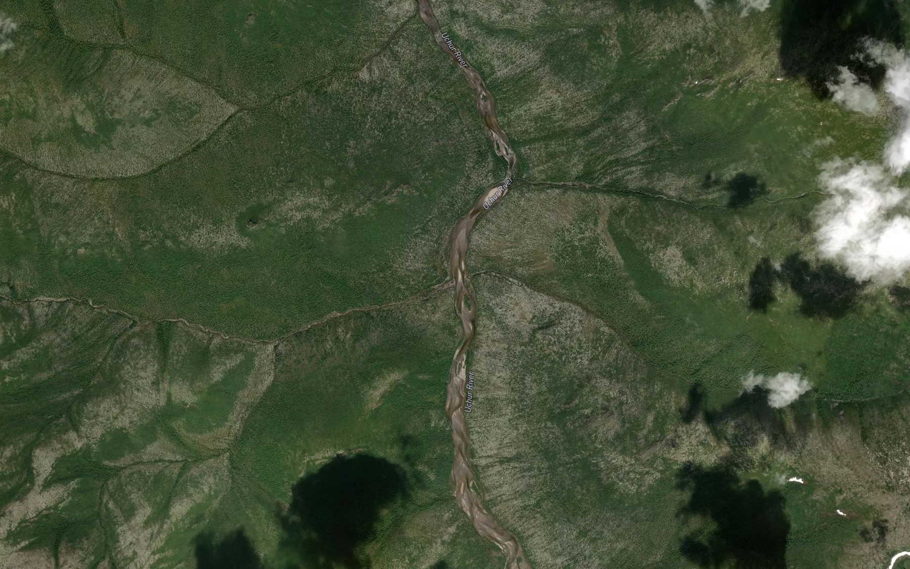 Satellite map of the Zaval'nyy