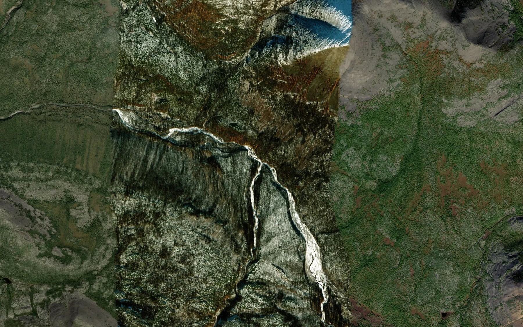 Satellite map of the Dozhdevoy