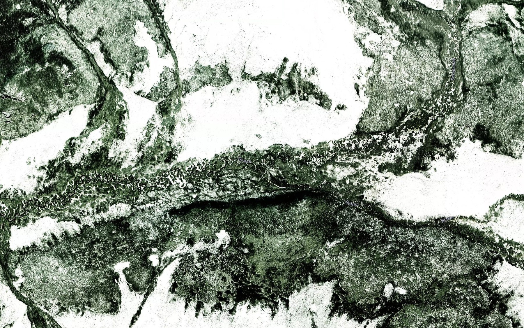 Satellite map of the Kataryndya