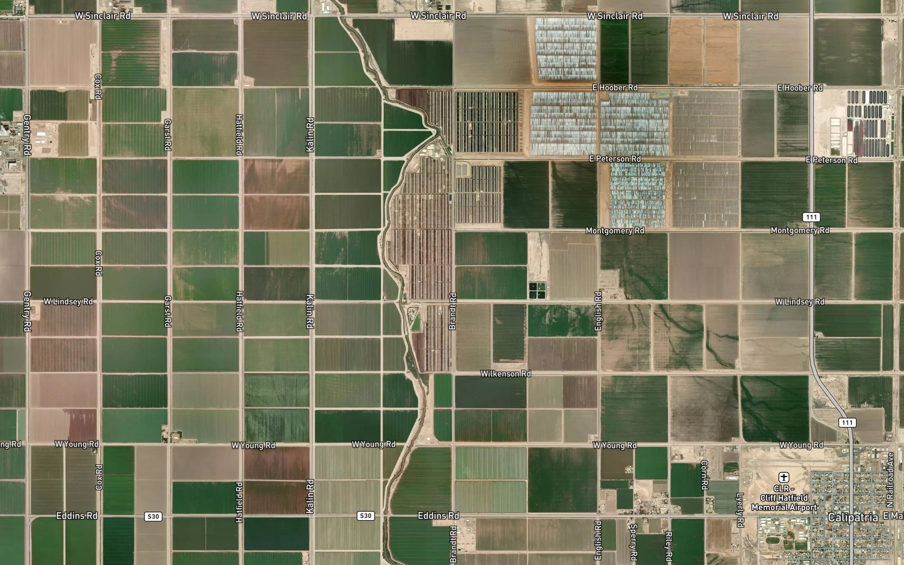Satellite map of the G Lateral Two