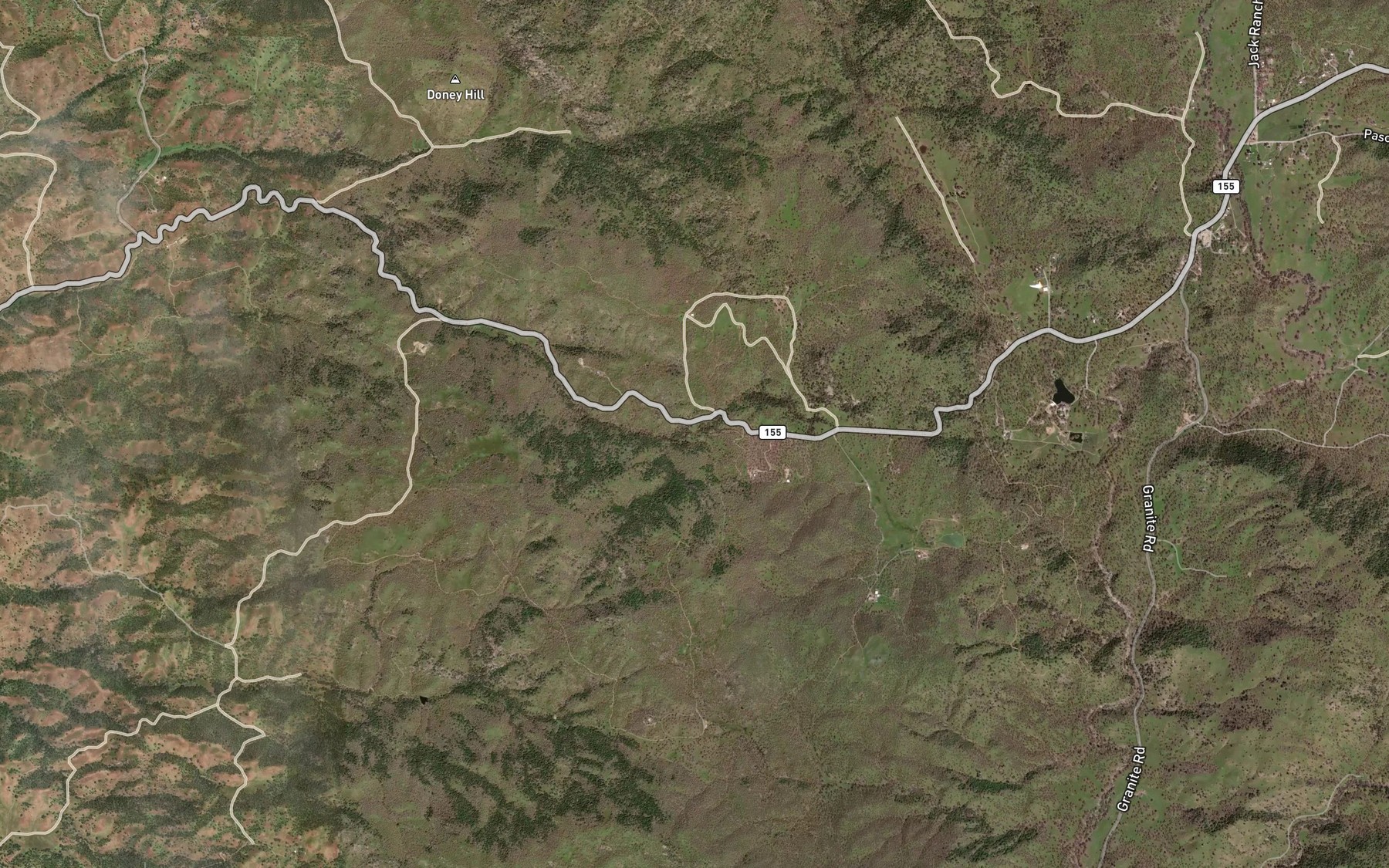 Satellite map of the Fine Spring