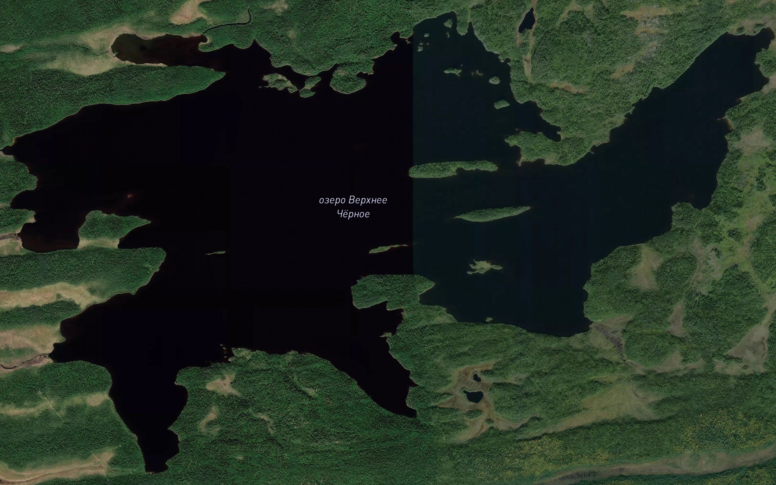 Ozero Verkhneye Chernoye