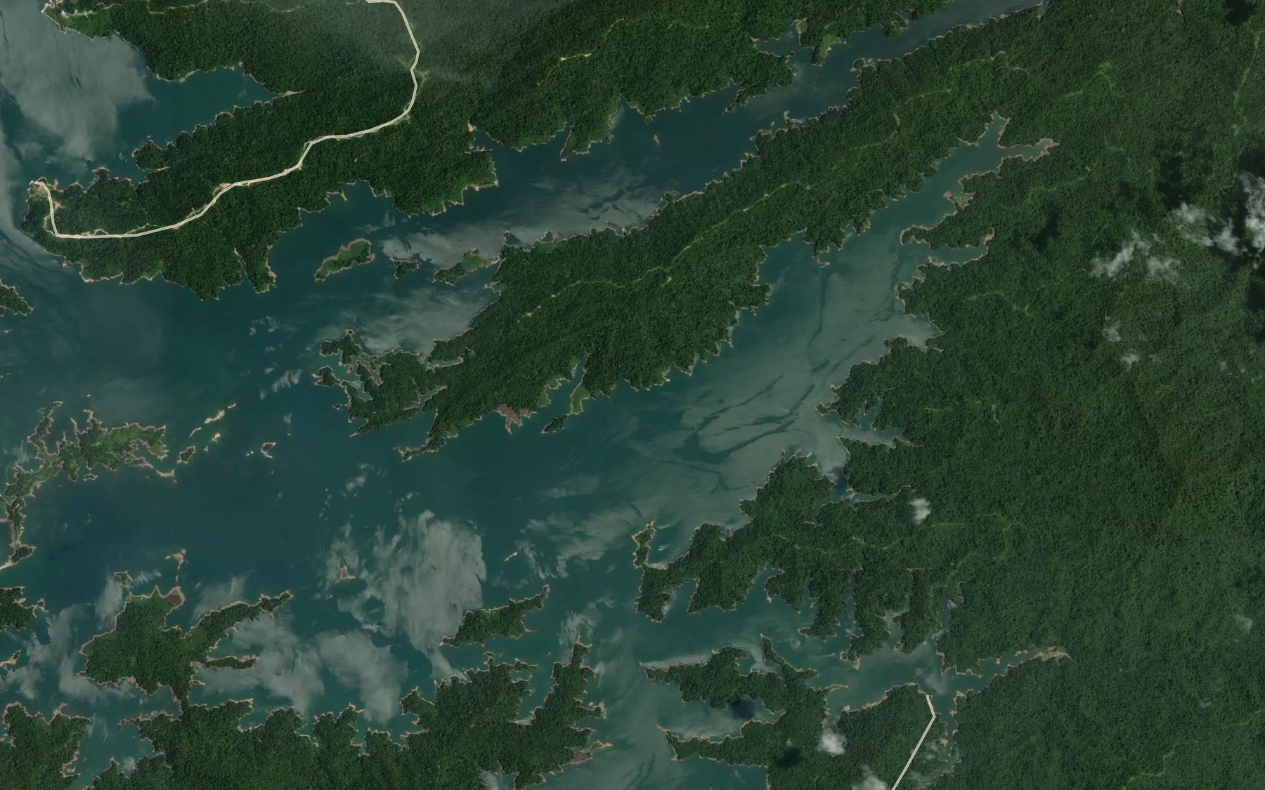 Satellite map of the Sungai Pait