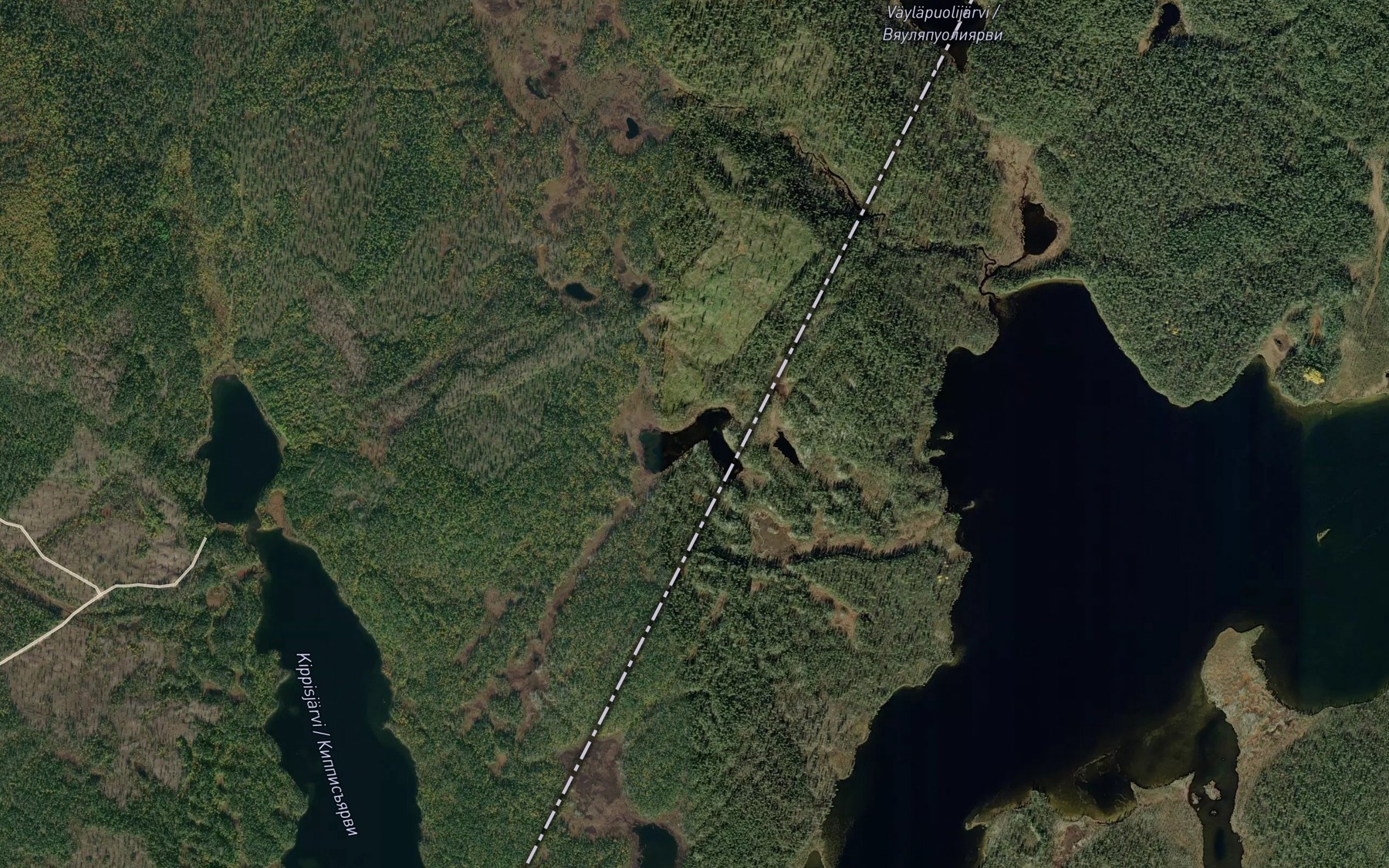 Satellite map of the Kuvsikaajaavras