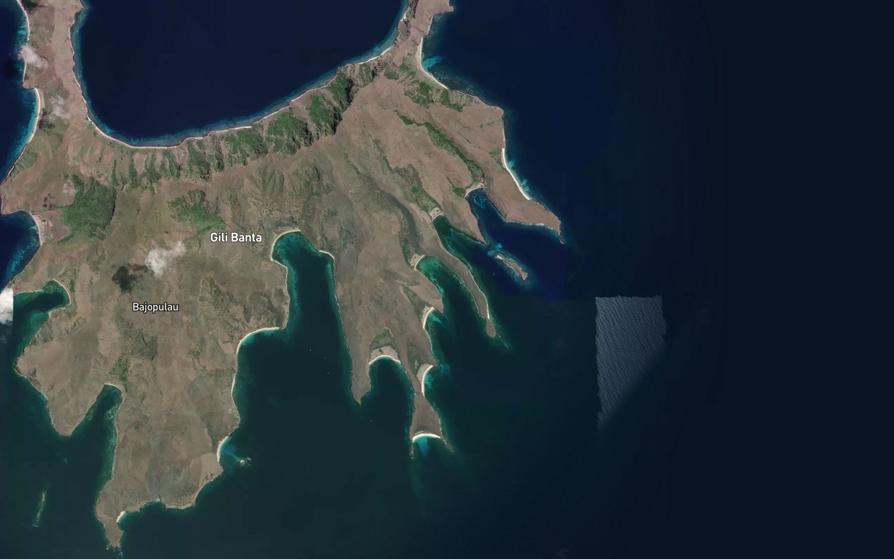 Satellite map of the Leko Gusohbido
